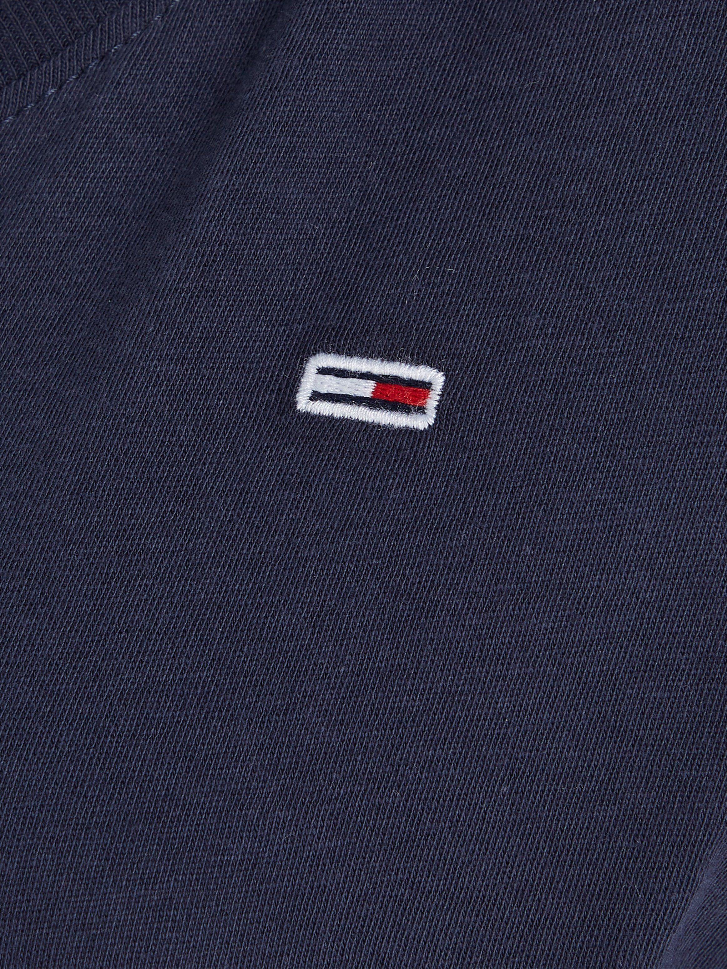TOMMY JEANS Shirt met V-hals met tommy jeans-merklabel op borsthoogte
