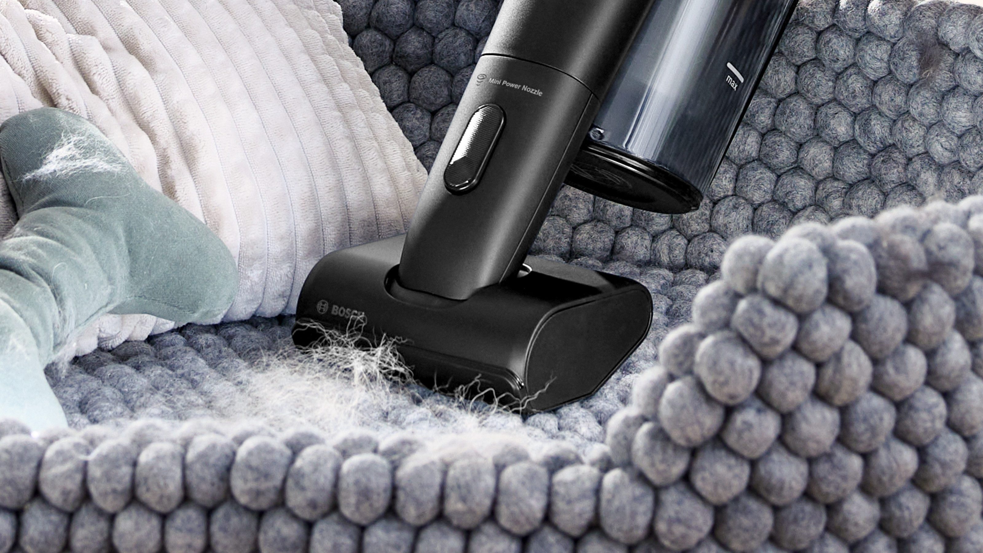 BOSCH Mini-turboborstel Mini-turbo mondstuk BHZUNGMP, voor moeilijk bereikbare plekken en bekleding (set)