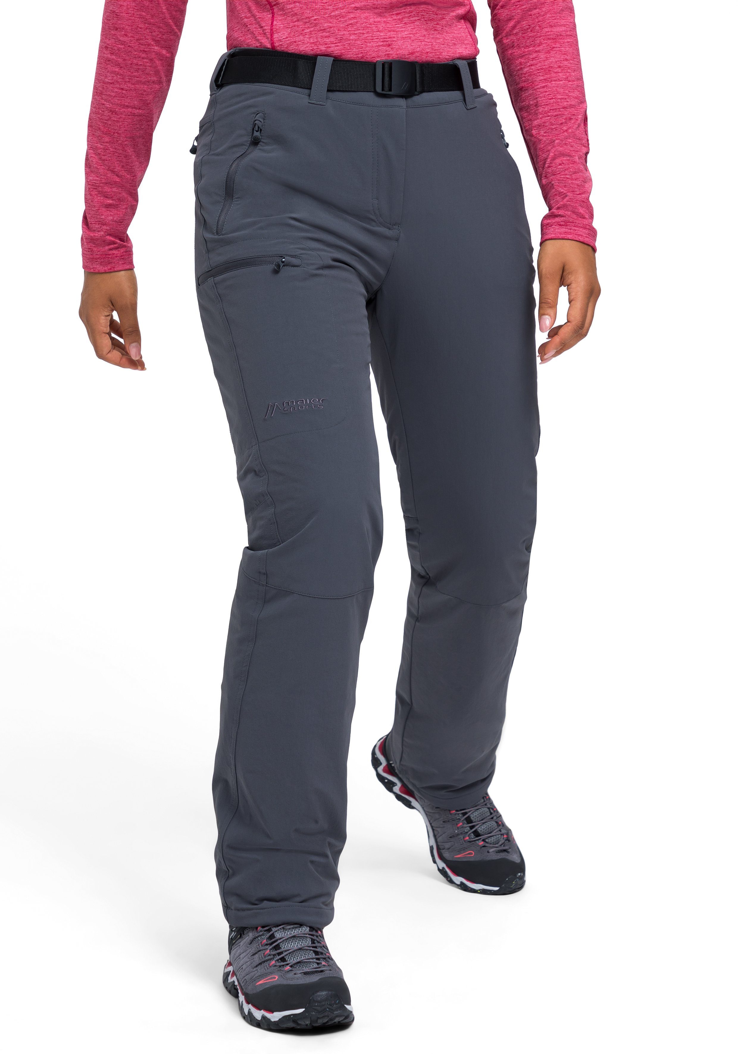 Maier Sports Functionele broek Rechberg Therm Gewatteerde winter outdoorbroek, elastisch
