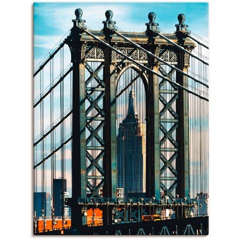 Artland artprint New York Manhattan Bridge