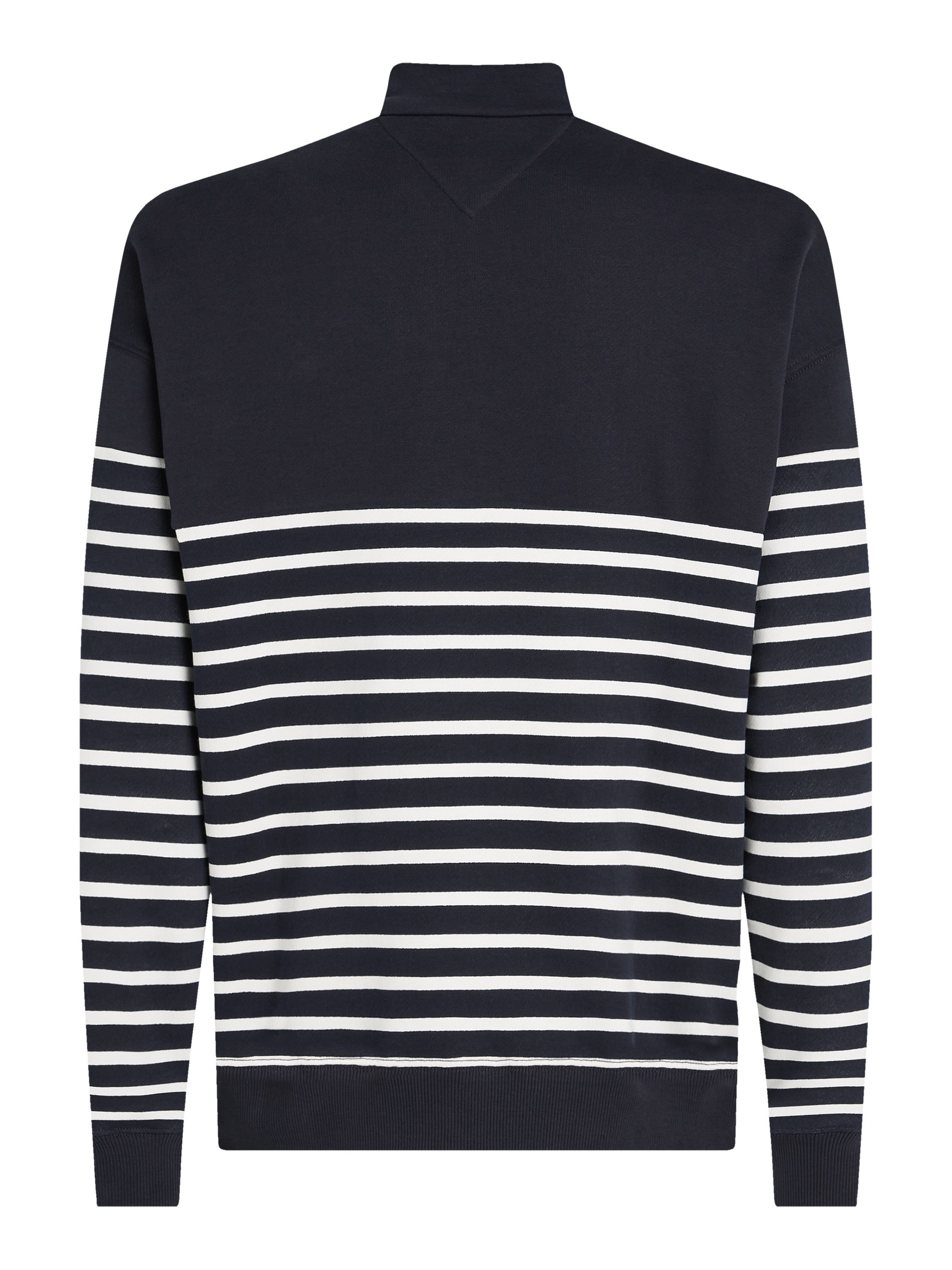 Tommy Hilfiger Sweatshirt PLACED STRIPE 1/4 ZIP
