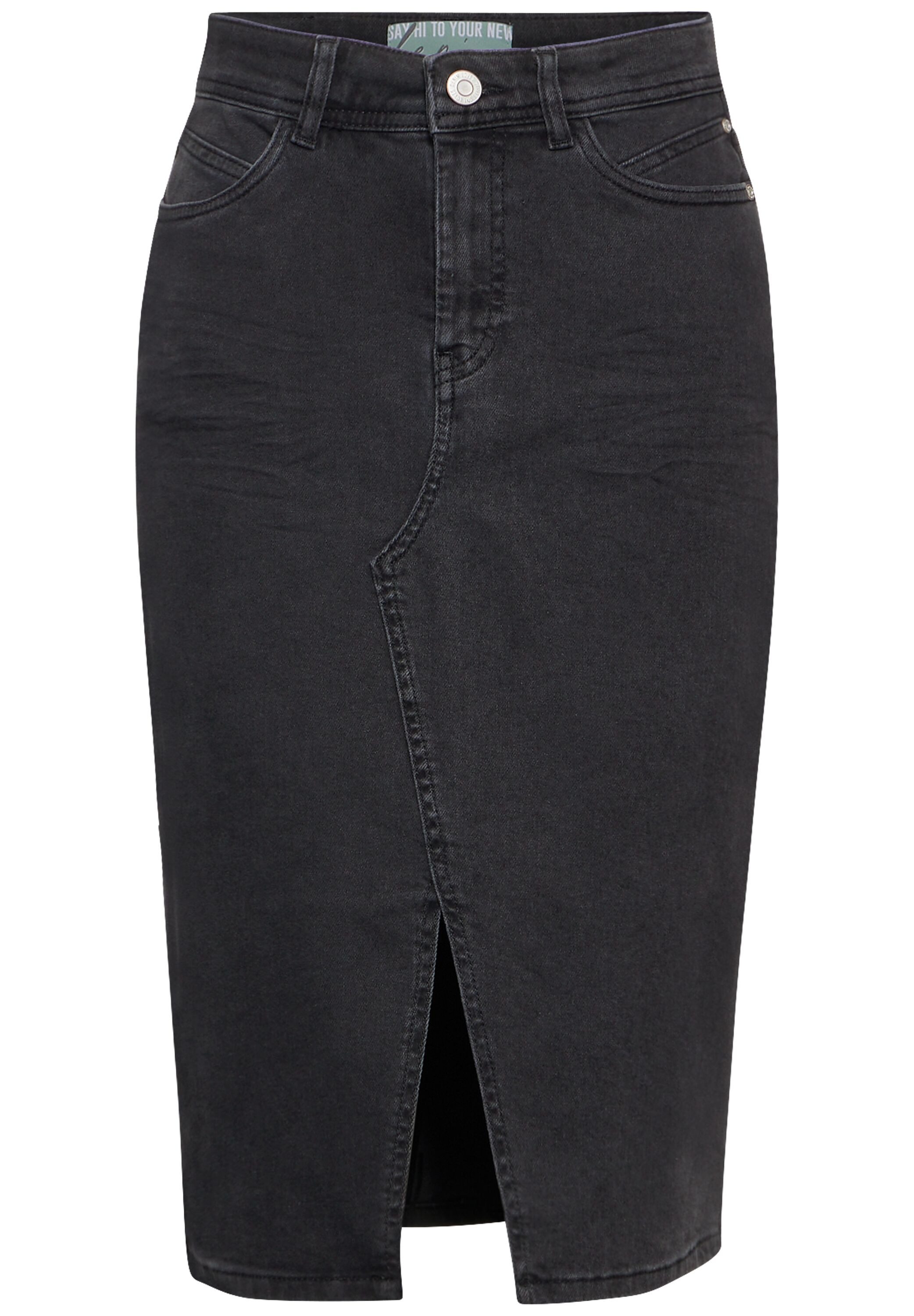STREET ONE Jeans rok met zakken
