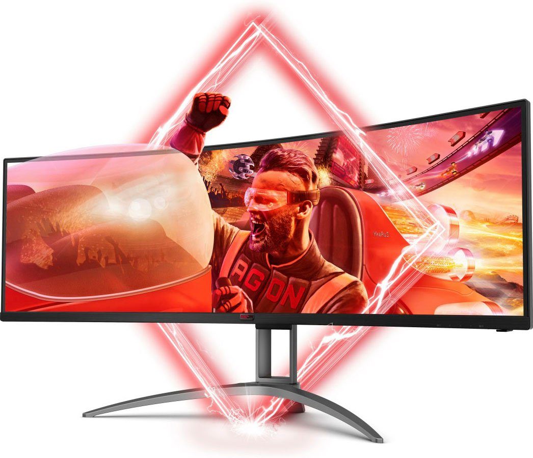 AOC Curved-gaming-monitor AG493QCX, 124 cm / 49", Full HD