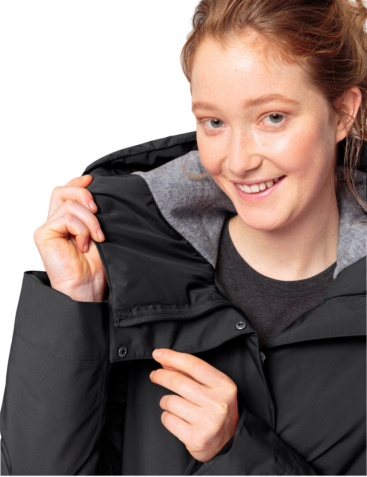 VAUDE Lange jas WOMEN'S COREWAY COAT (1-delig)