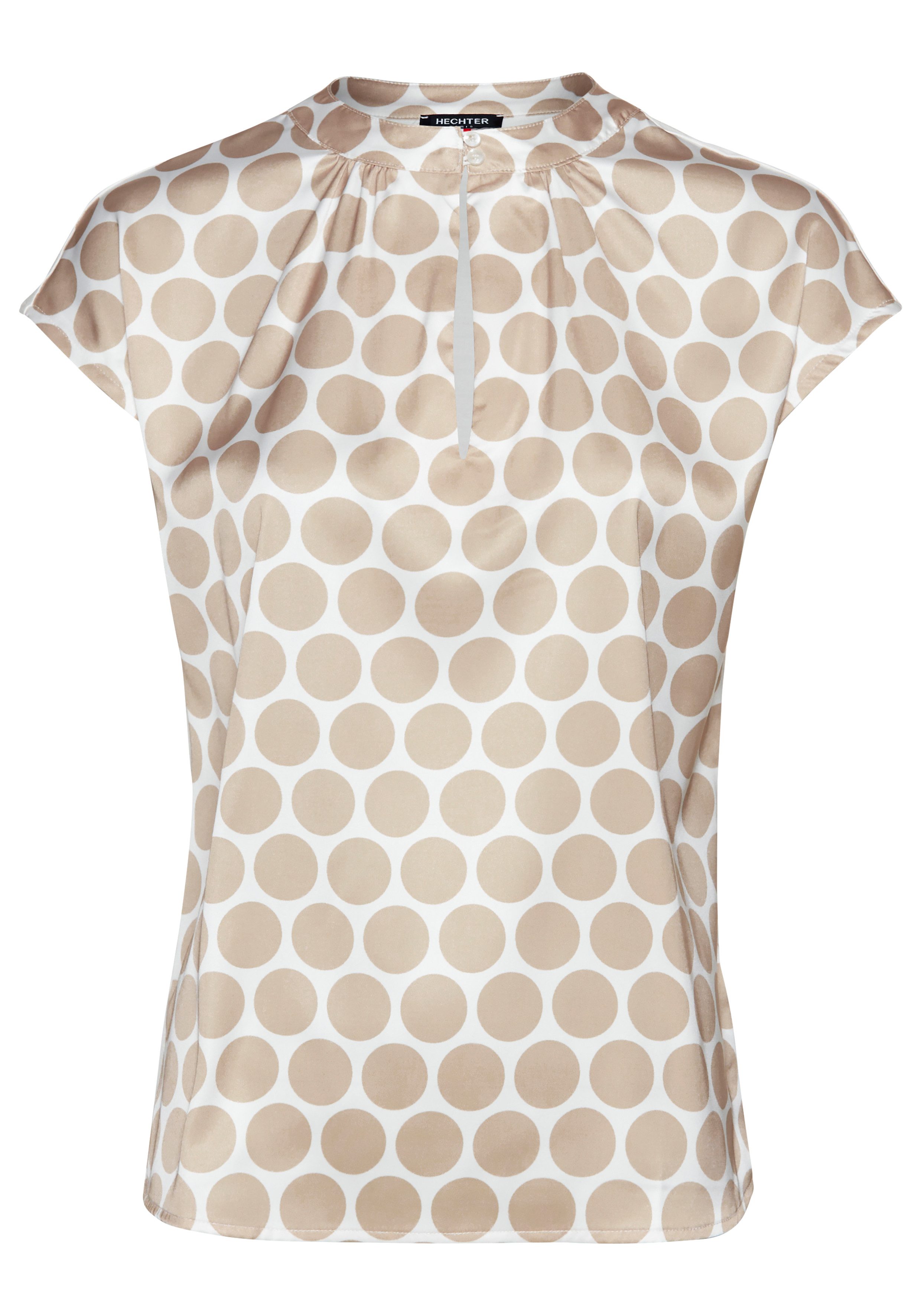 HECHTER PARIS Blouse met korte mouwen