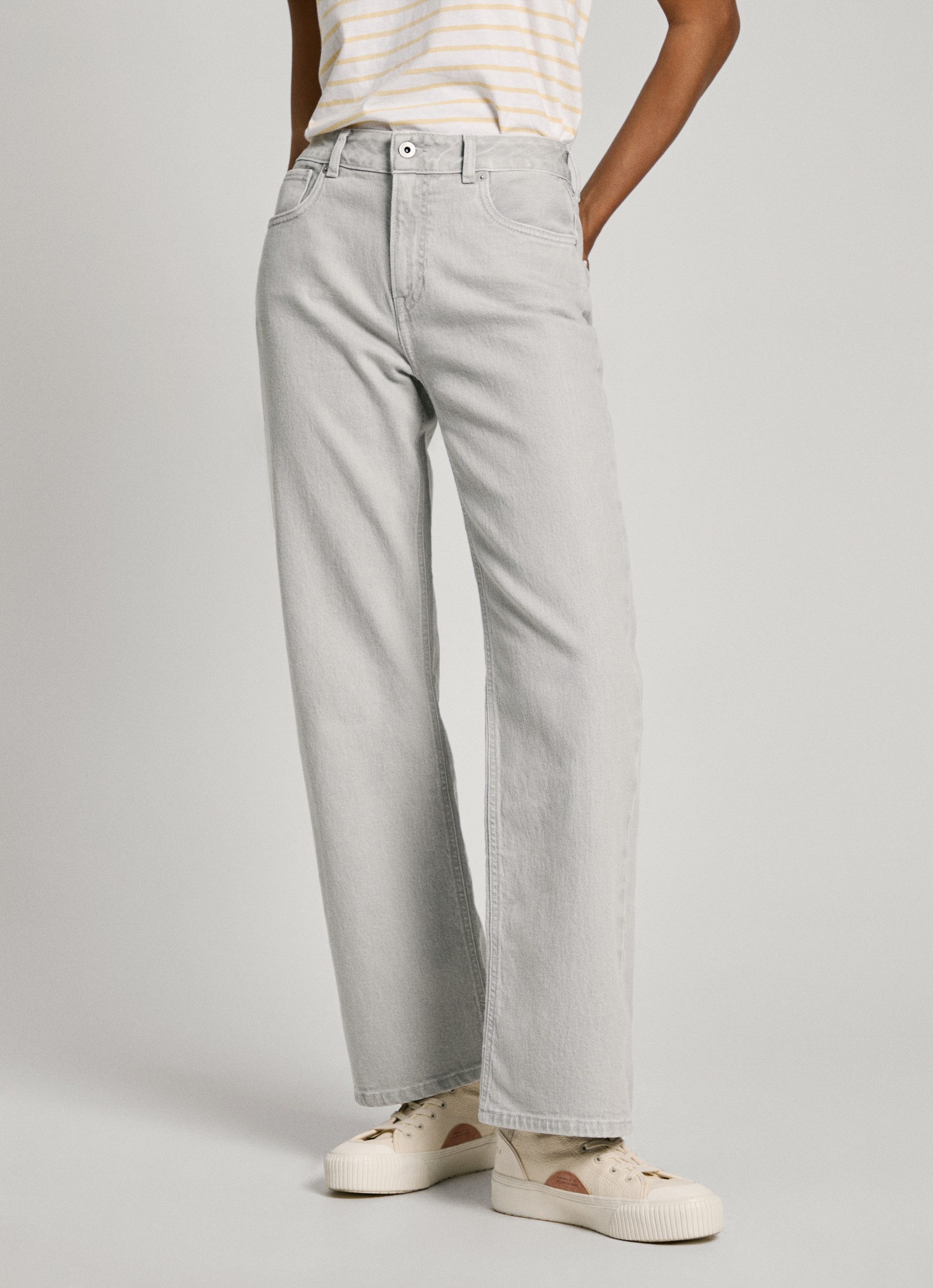 Pepe Jeans Loose fit jeans LOOSE ST JEANS HW met rechte brede pijp