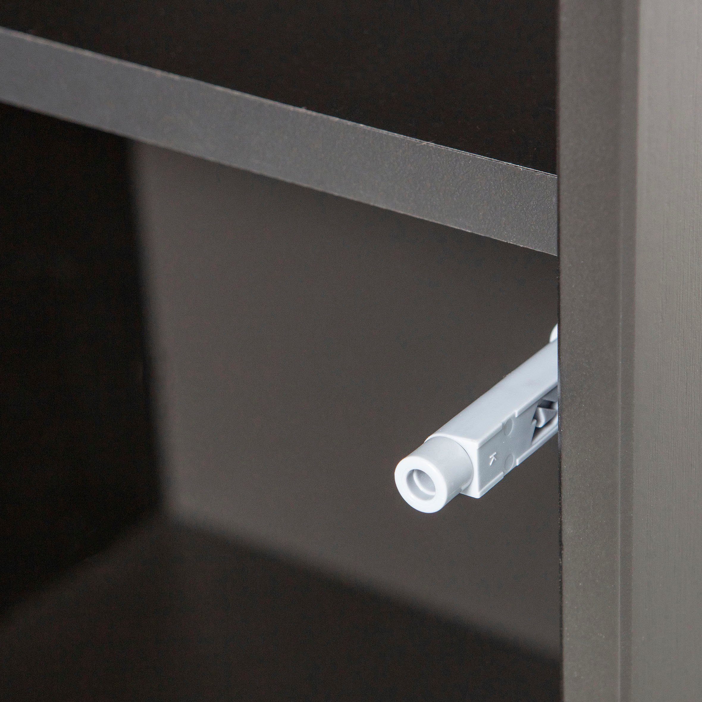 WOOOD Multifunctionele kast Teun in modern ontwerp, van dennenhout, breedte 44 cm