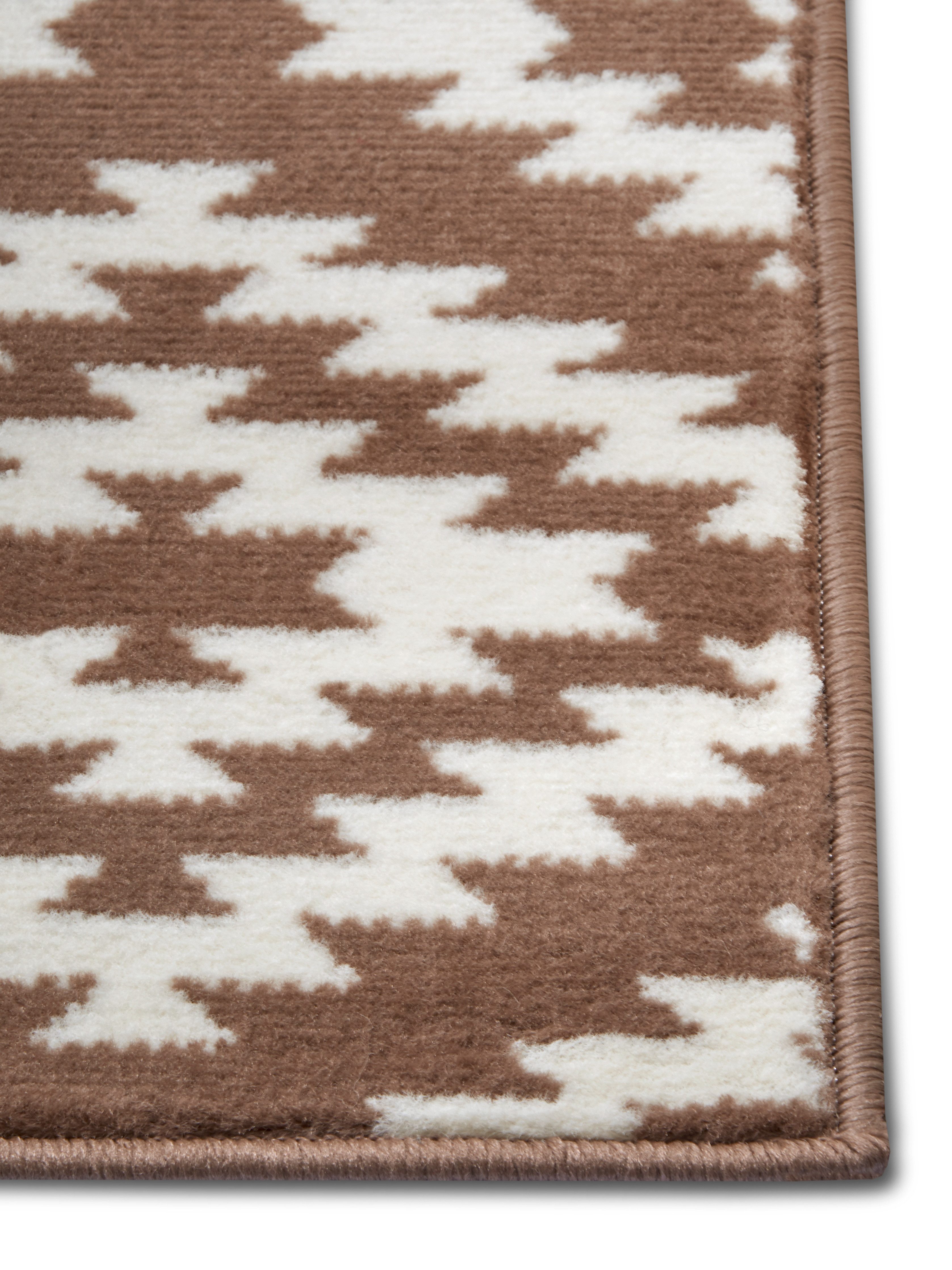 HANSE Home Loper Nordic Korte pool, ruit, vloerkleed, zacht, eetkamer, kinderkamer, hal, modern