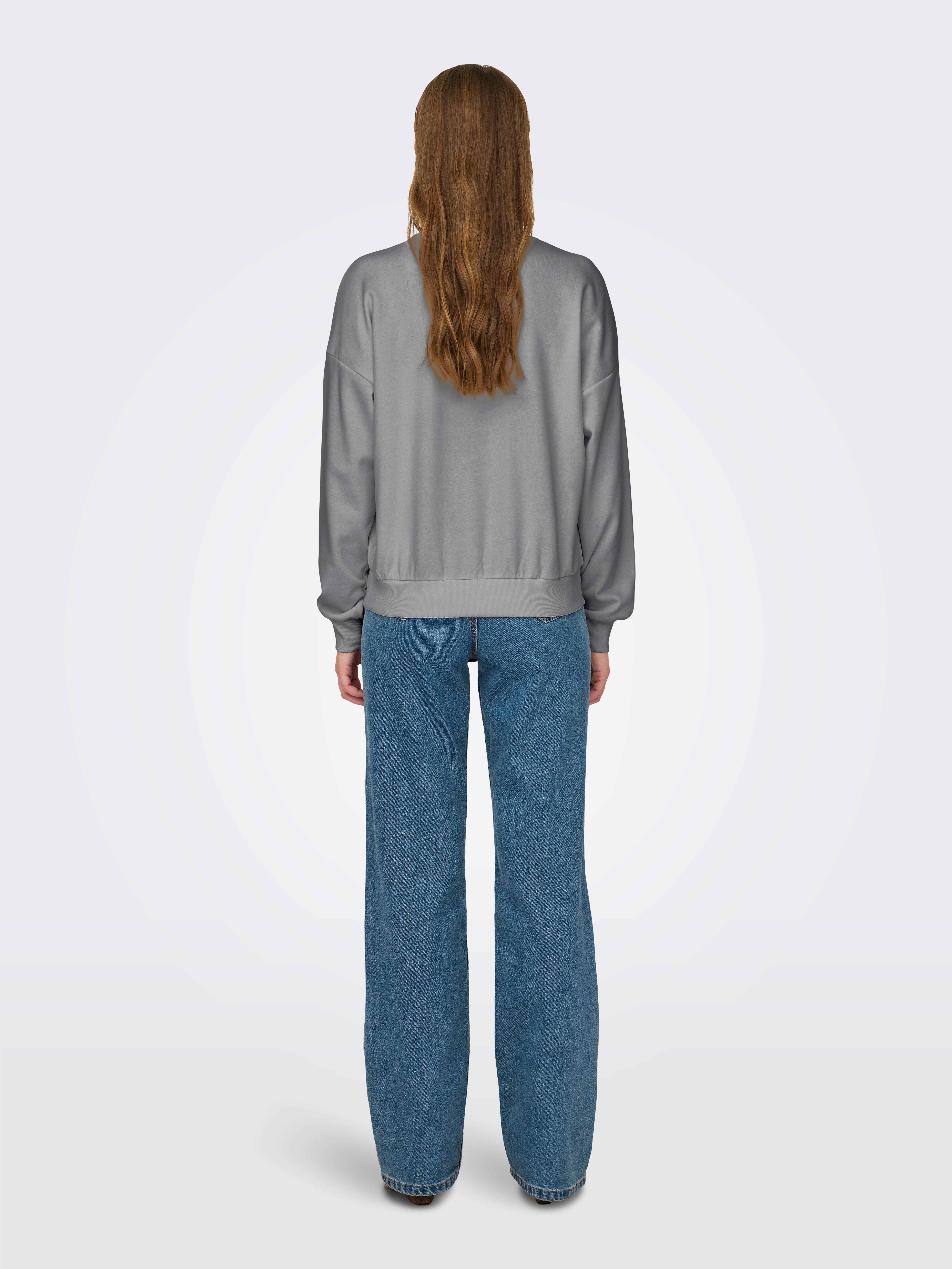 Only Sweatshirt ONLRUNA L/S O-NECK BOX CC SWT