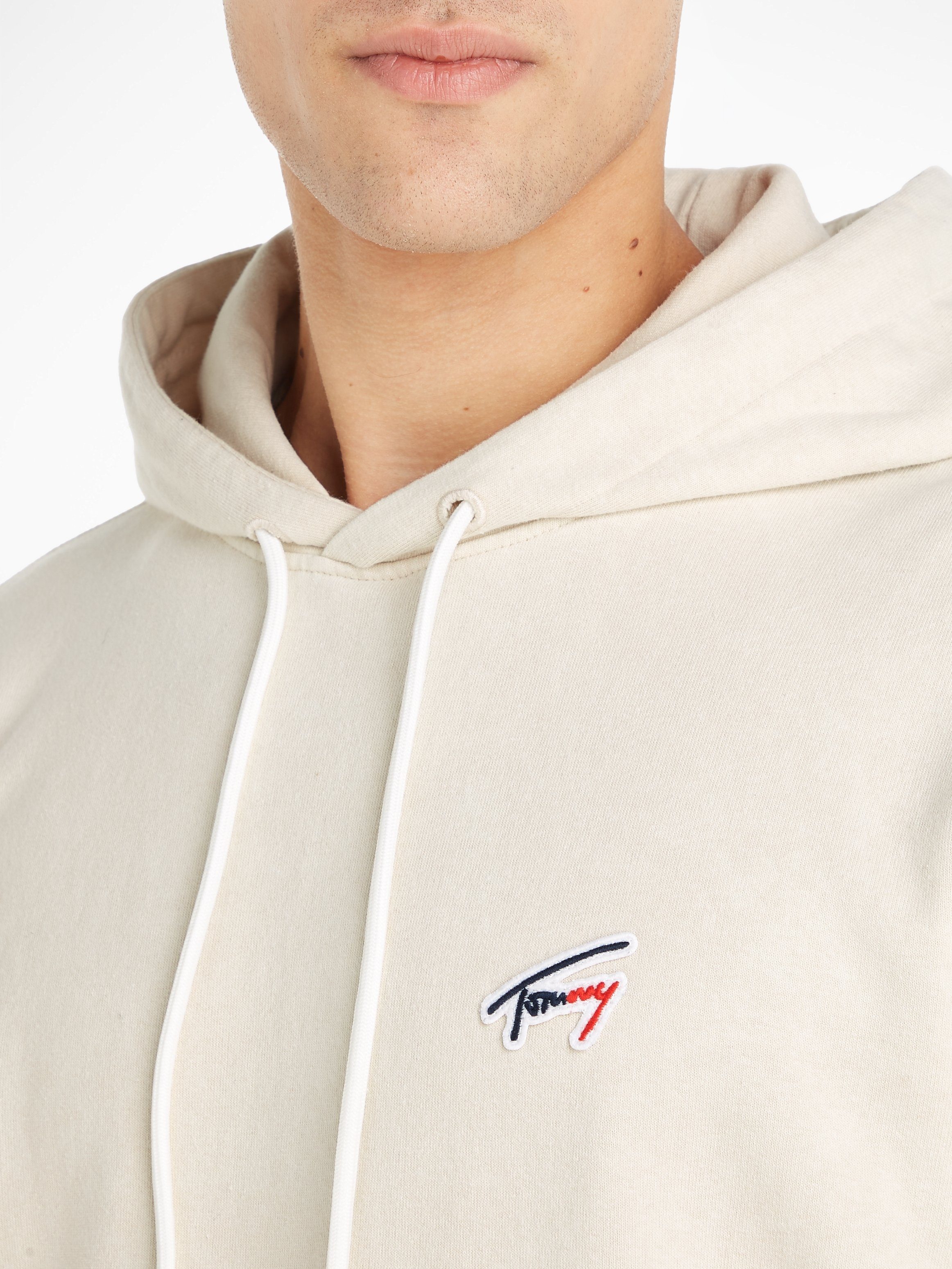 TOMMY JEANS Hoodie TJM REG WASHED SIGNATURE HOODIE