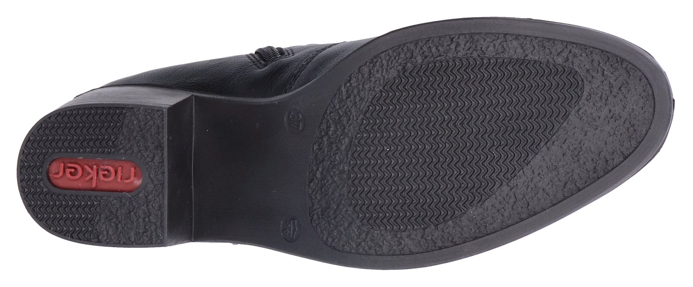 Rieker Laarsjes ankleboots, blokhak, met binnenrits