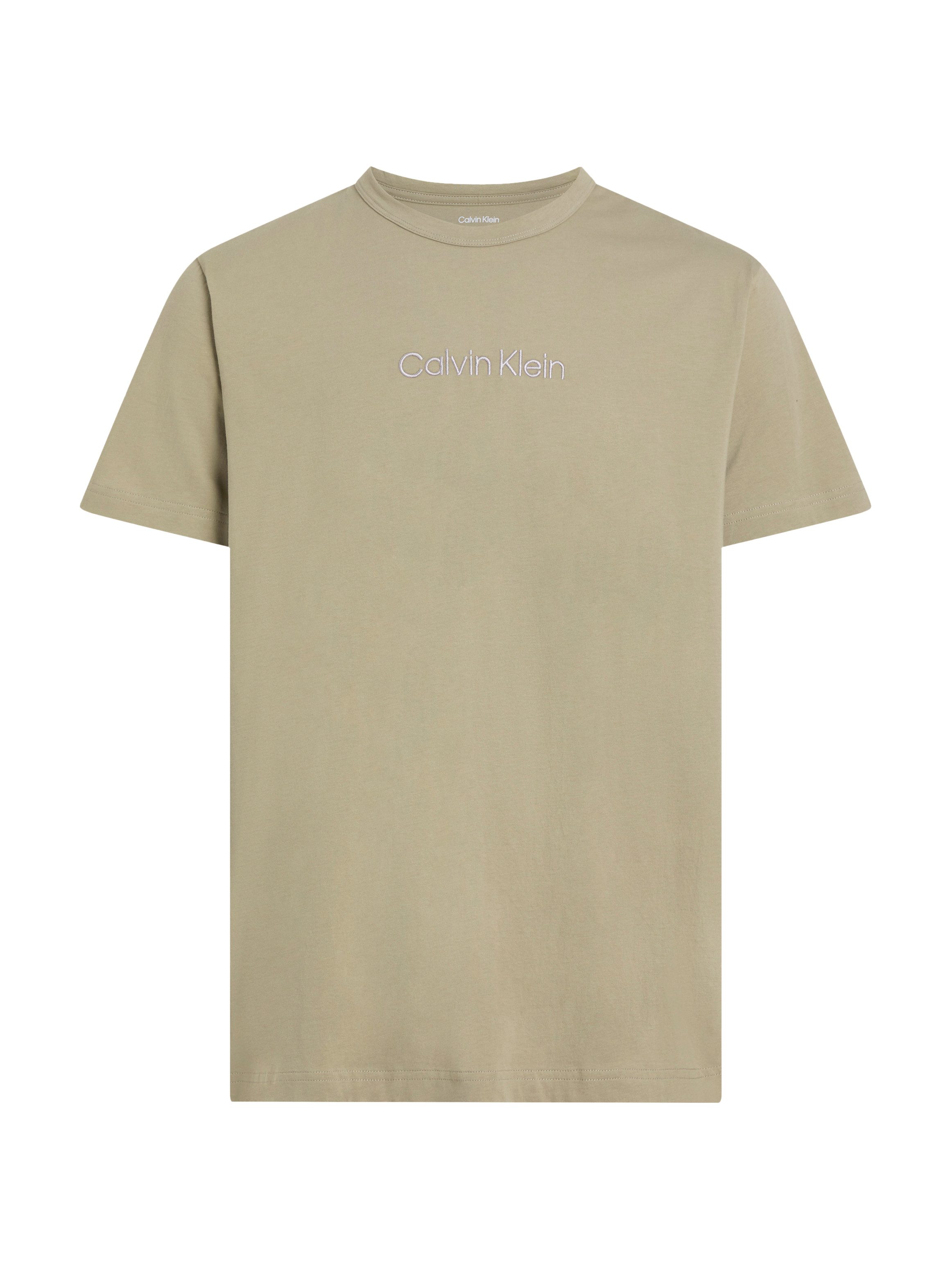 Calvin Klein T-shirt S/S CREW NECK met logo-opschrift