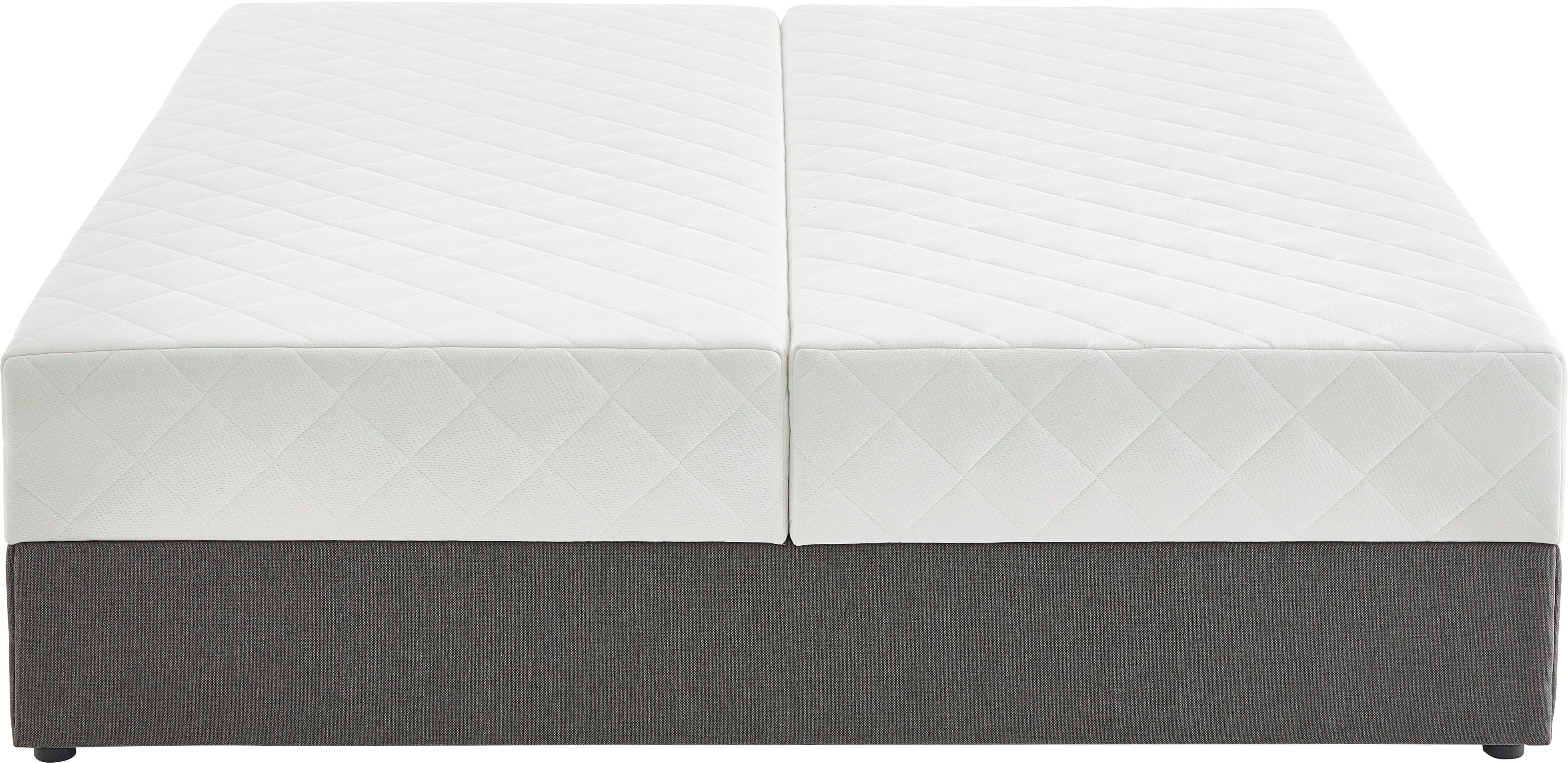 ATLANTIC home collection Boxspring BELINA met pocketveringmatras en ruime bedlade