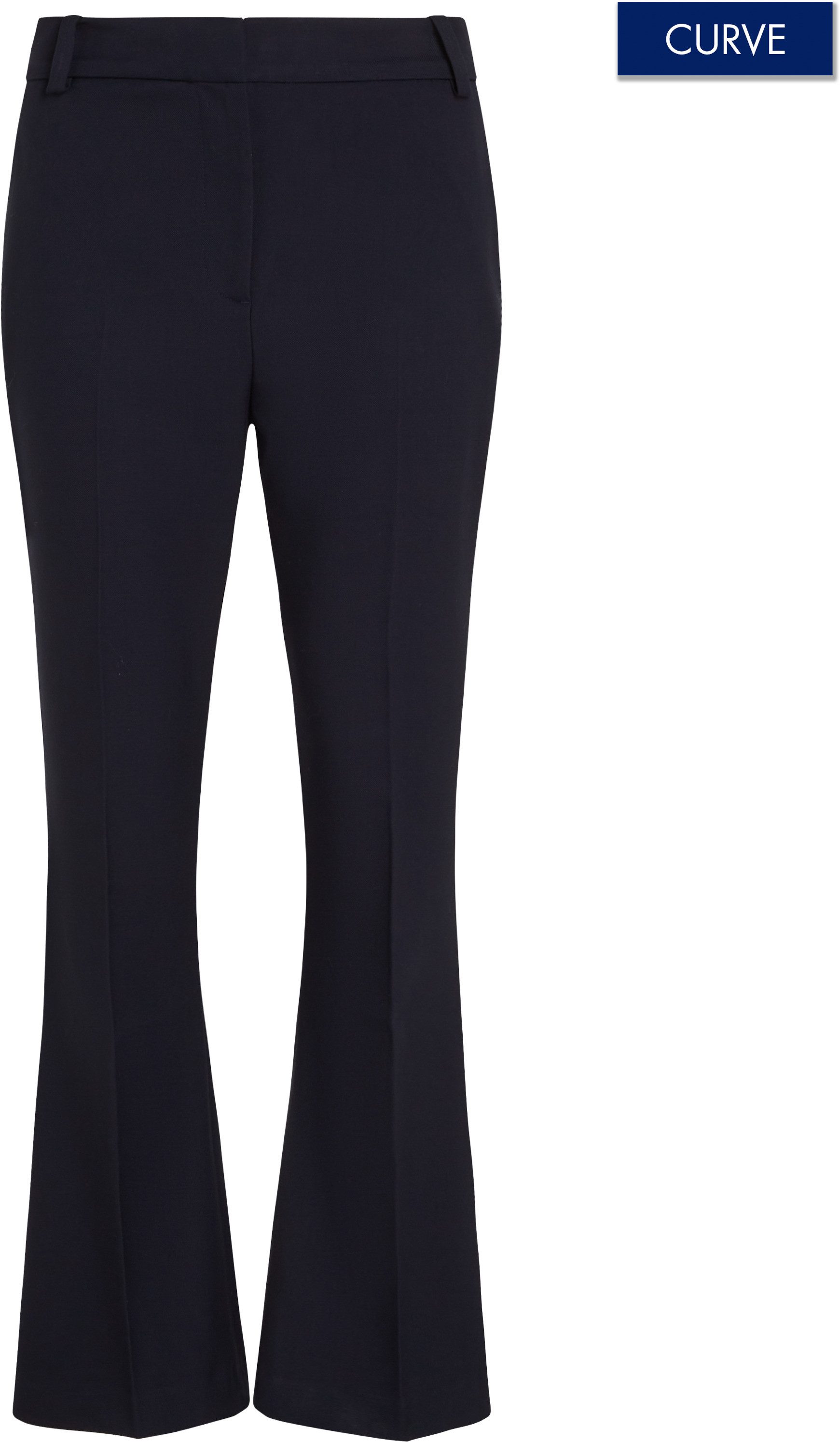 Tommy Hilfiger Curve Broek met wijde pijpen CRV CORE FLARED PANT in grote maten, flared vorm