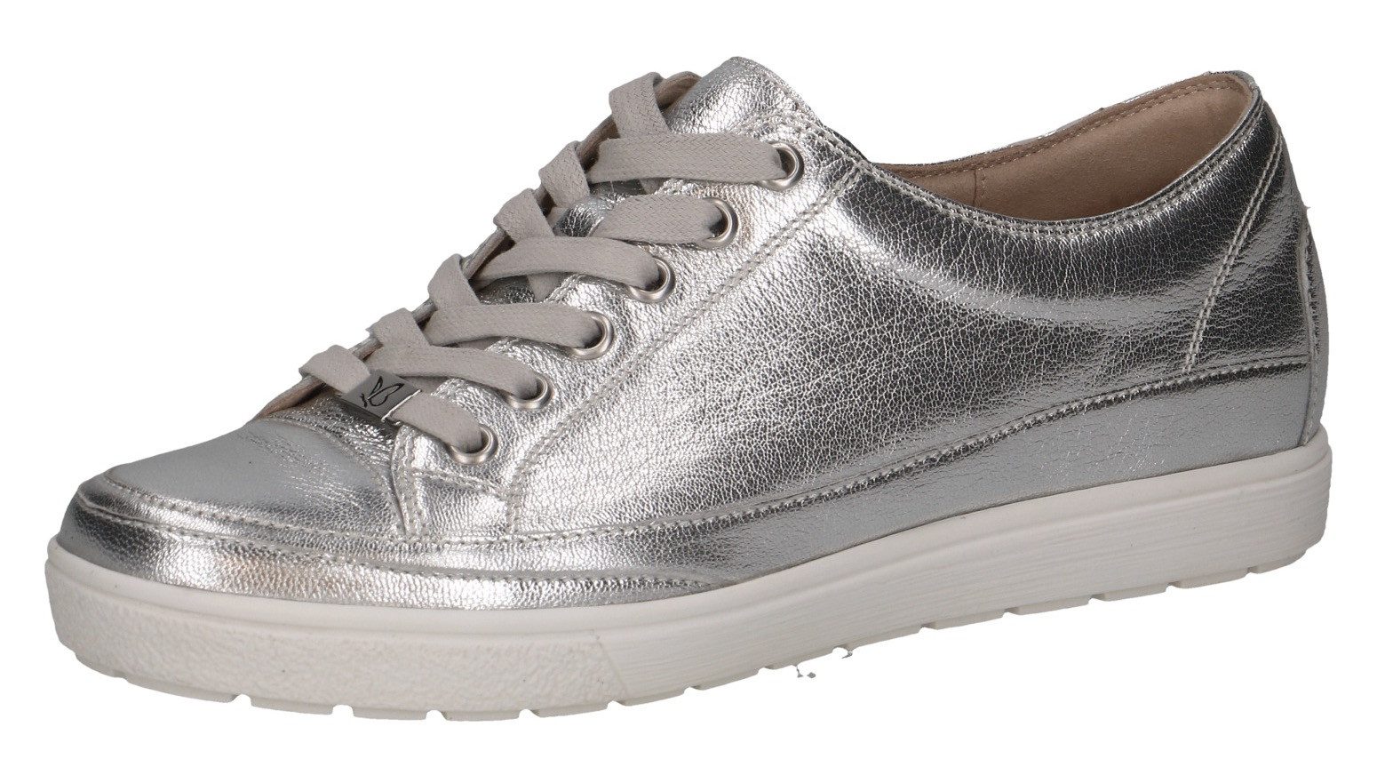 Caprice Plateausneakers vrijetijdsschoen, lage schoen, veterschoen met gepolsterde schacht