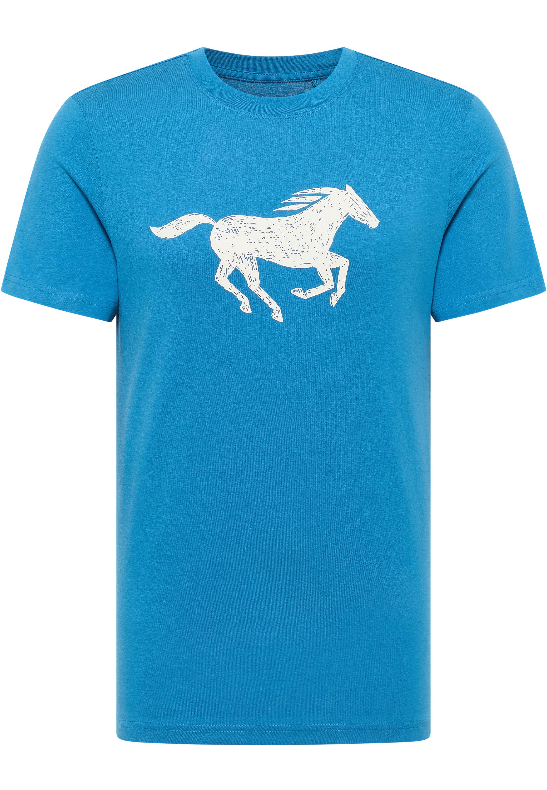 MUSTANG Shirt met korte mouwen Heren stijl Austin