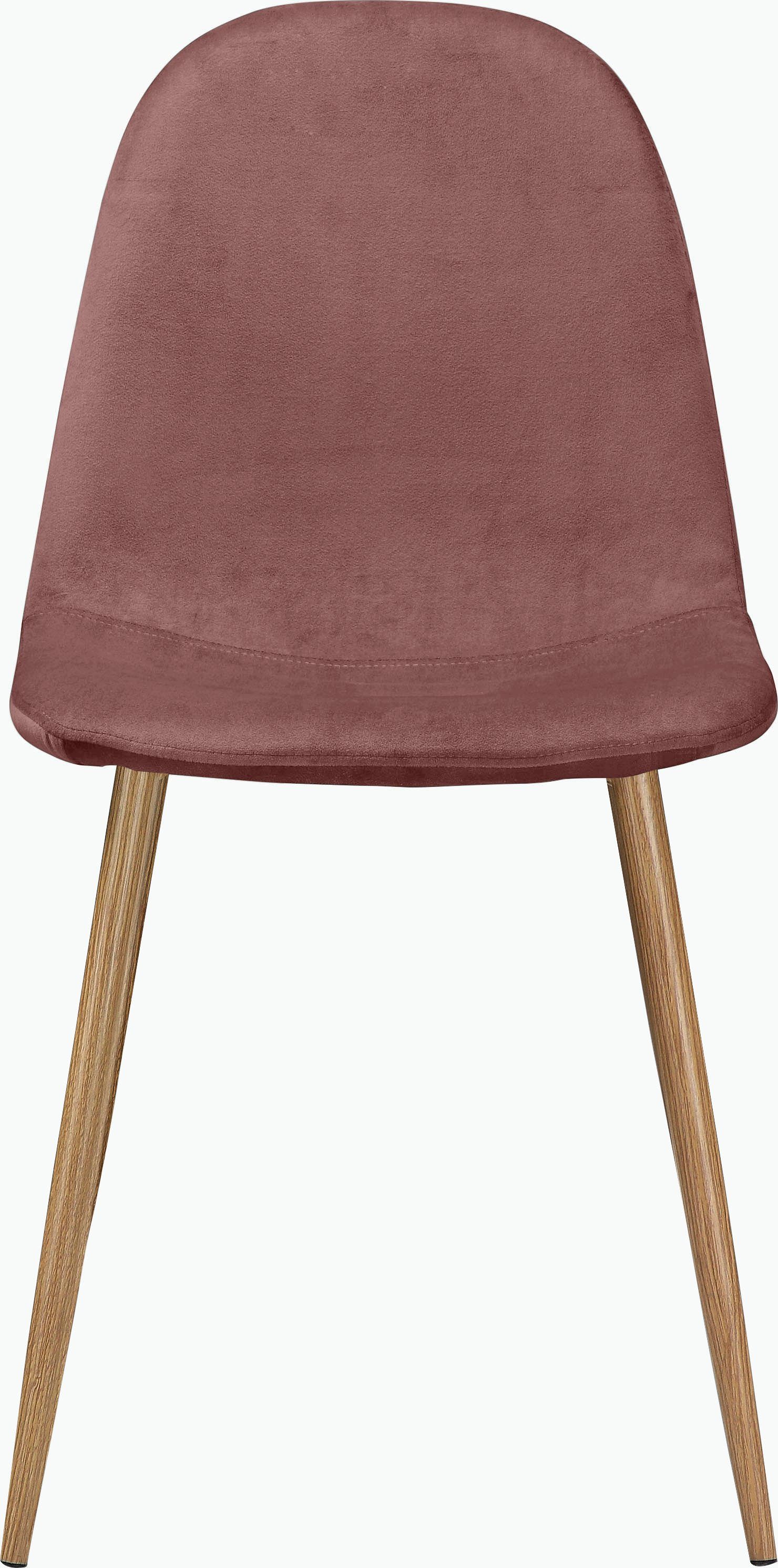 Leonique Eethoek Eadwine, TOPSELLER! Zitgroep eettafel plus 4 eetkamerstoelen (set, 5-delig)