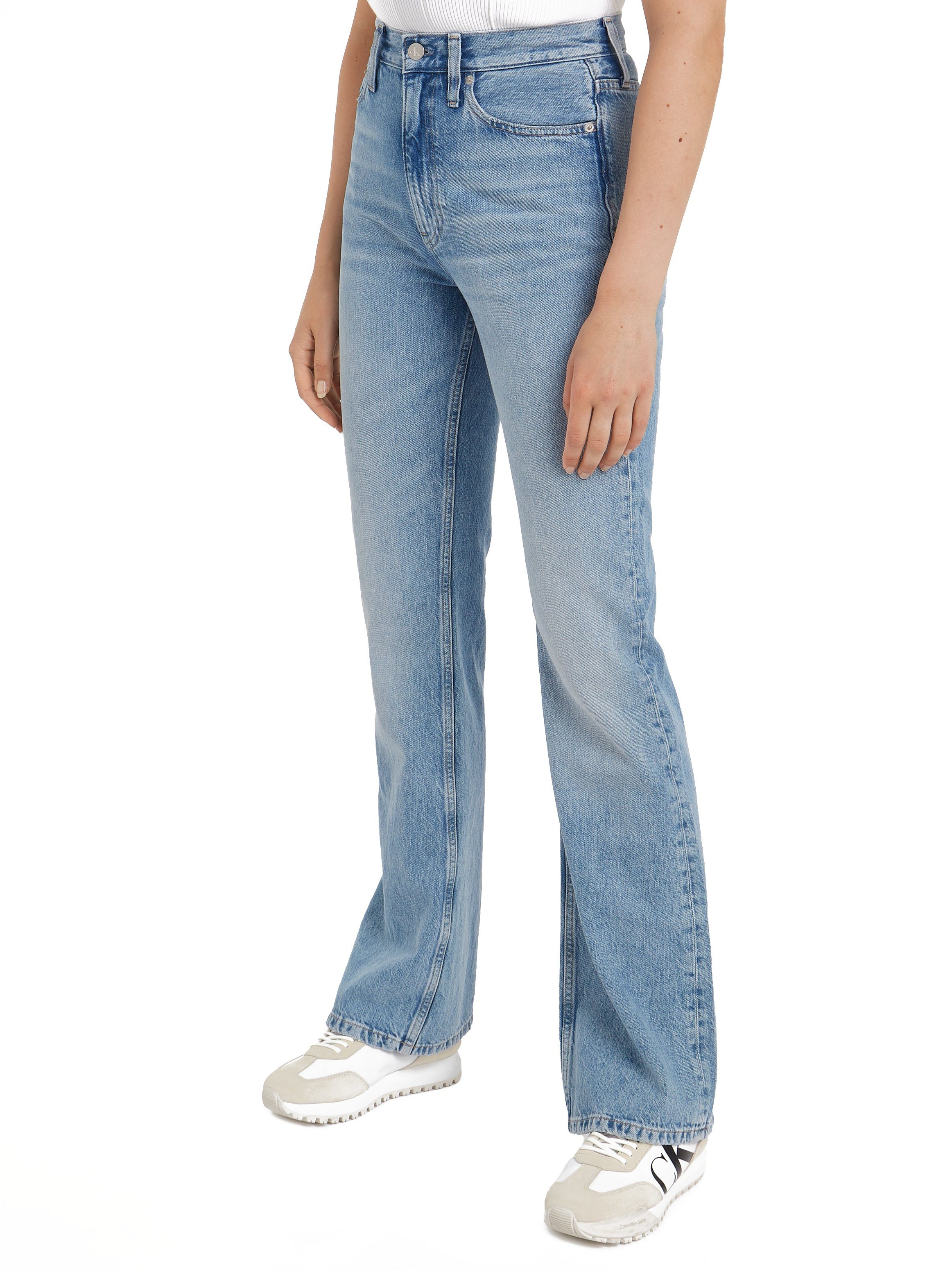 Calvin Klein Klassieke Denim Jeans voor Dagelijks Gebruik Blue Dames