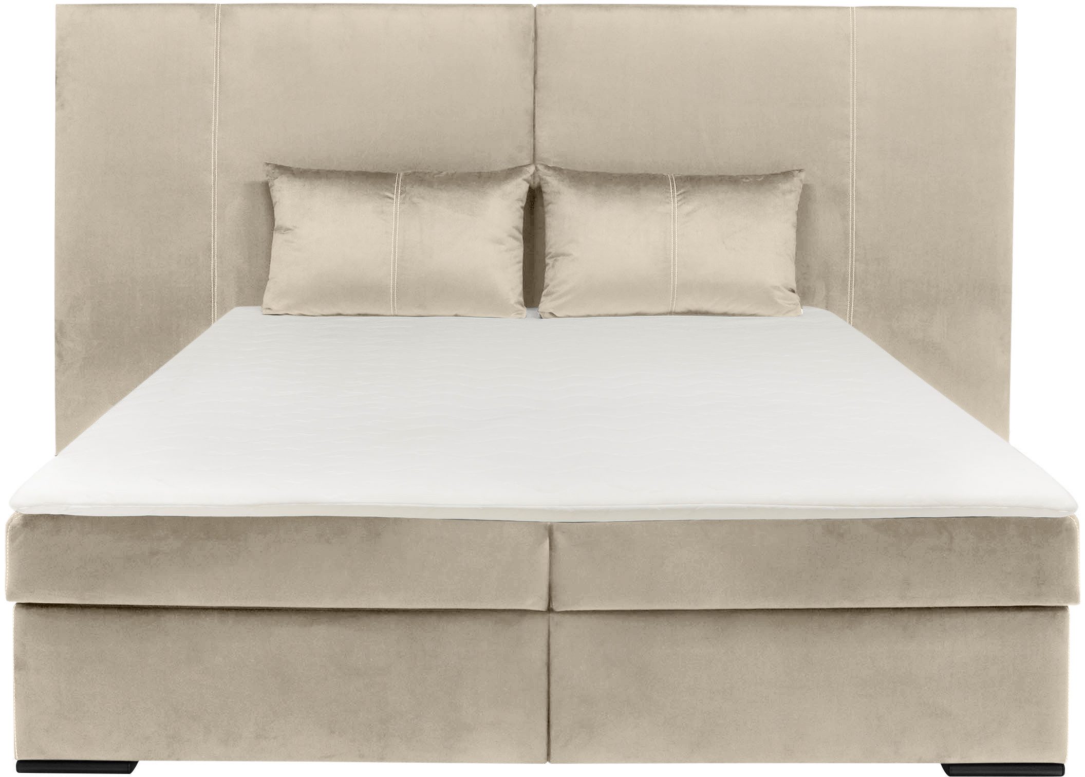 COLLECTION AB Boxspring 30 jaar jubileum model BIG incl. topmatras & bedkist, naar keuze h2,h3,h4