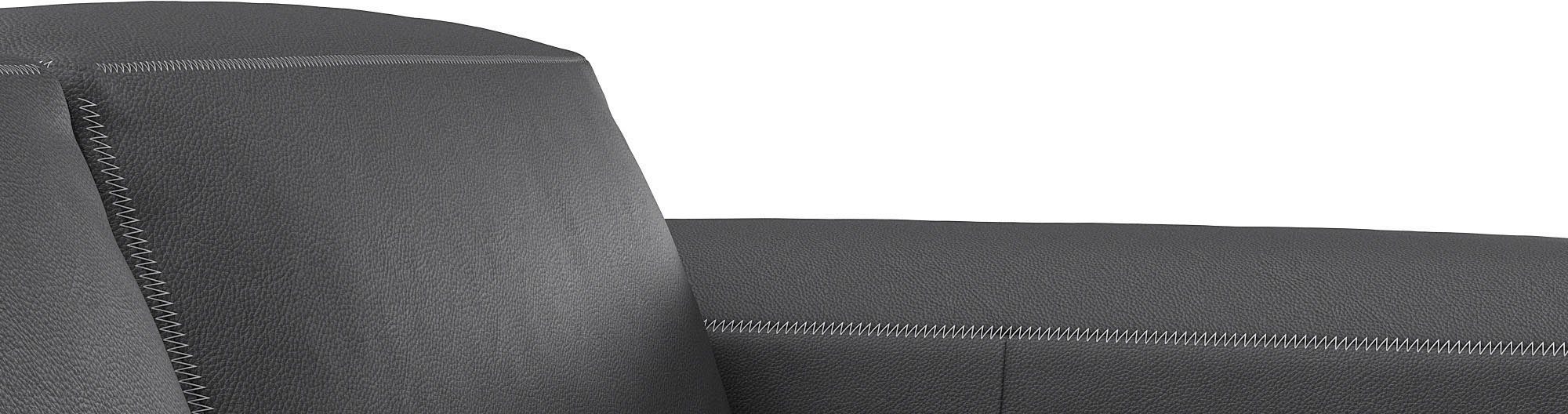 FLEXLUX Hoekbank Lucera, super comfortabel door hoogwaardige zitconstructie met koudschuim