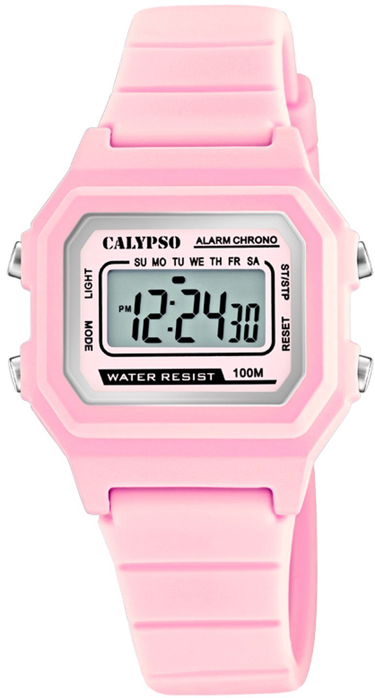 CALYPSO WATCHES Chronograaf Digital Crush, K5802/3 Polshorloge, quartz, dameshorloge, herenhorloge,...