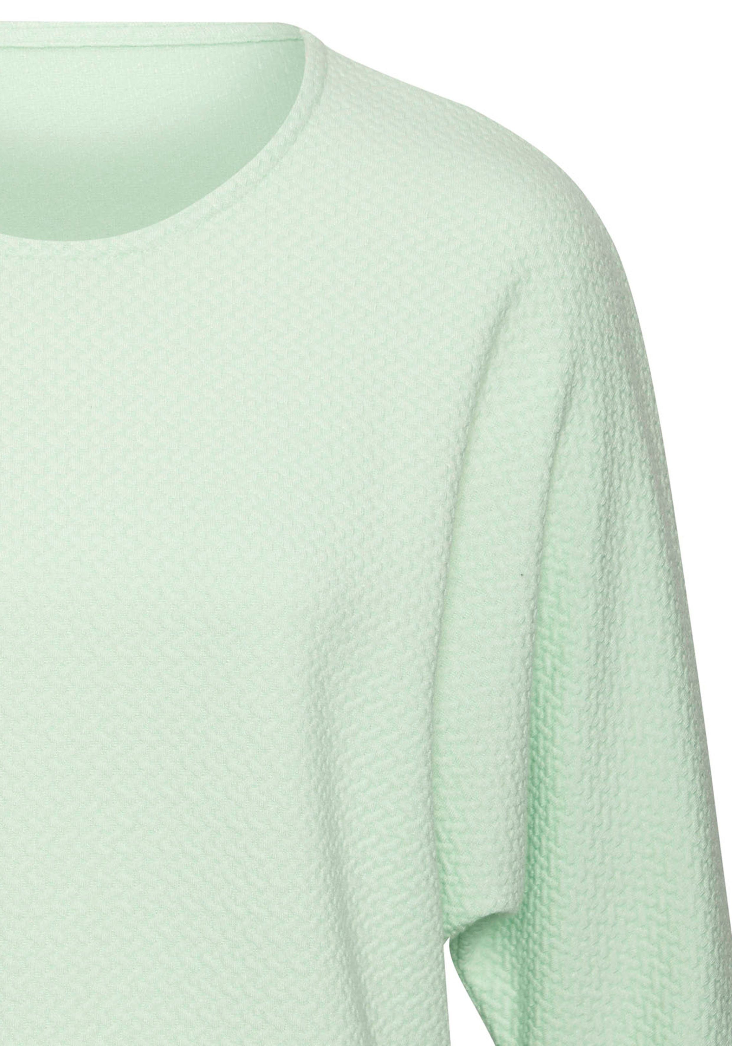 Vivance Shirt met lange mouwen Van kreukvrije structuurkwaliteit (1-delig)