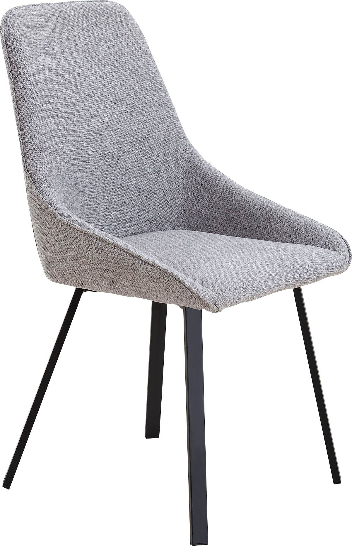 SalesFever Eetkamerstoel H 87 cm/ B 51 cm/ D 47 cm (set, 2 stuks)