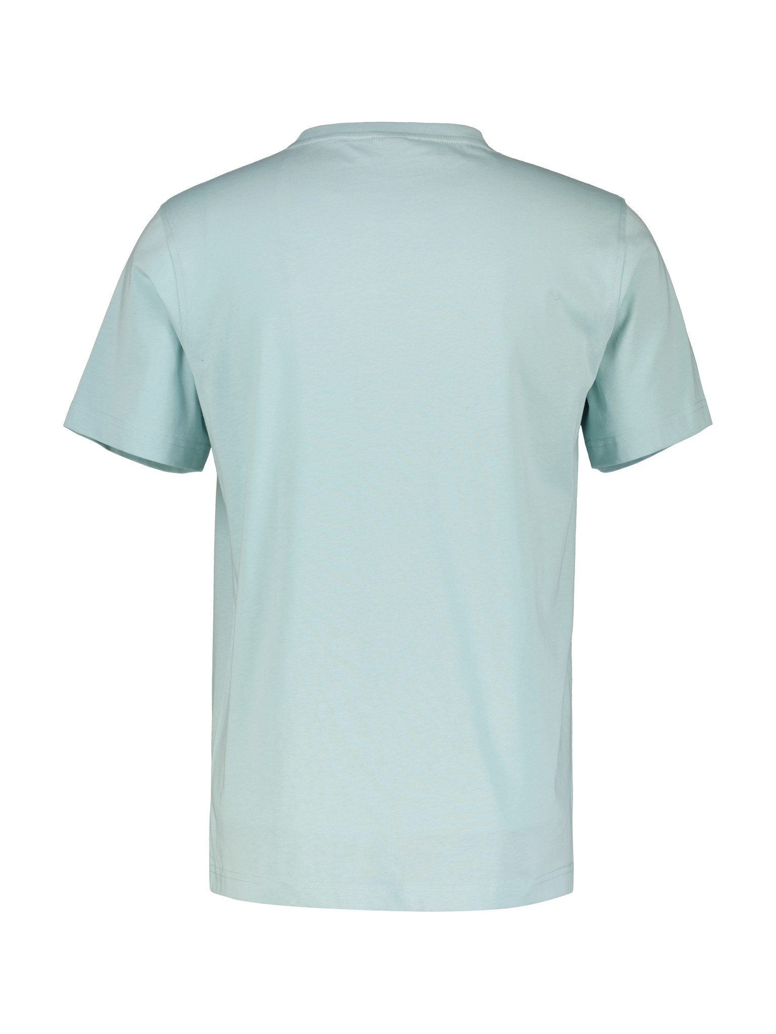 Lerros T-shirt Logo in reliëf op de borst