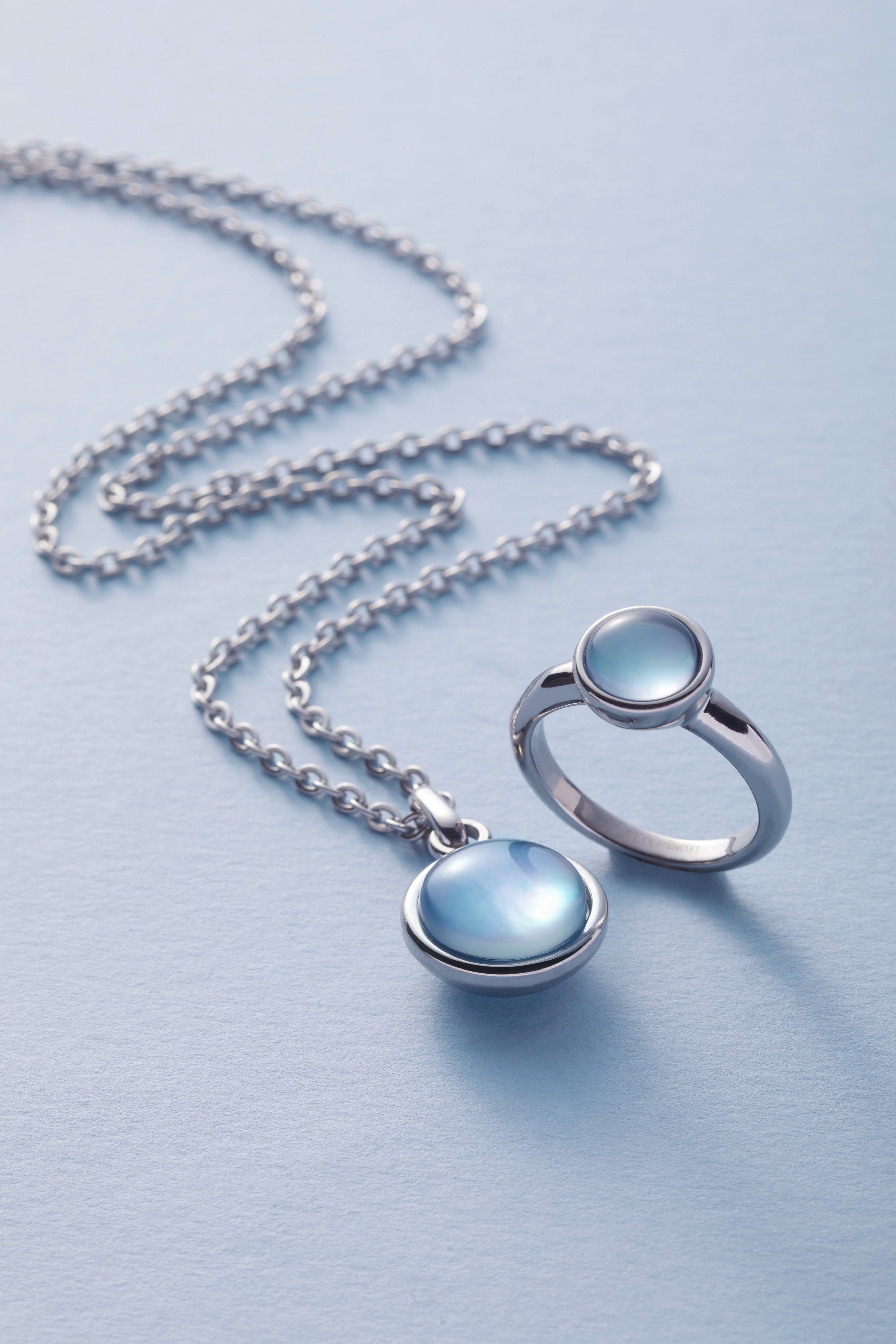 LEONARDO Ring Bea grey blue, 024359, 024360, 024361, 024362