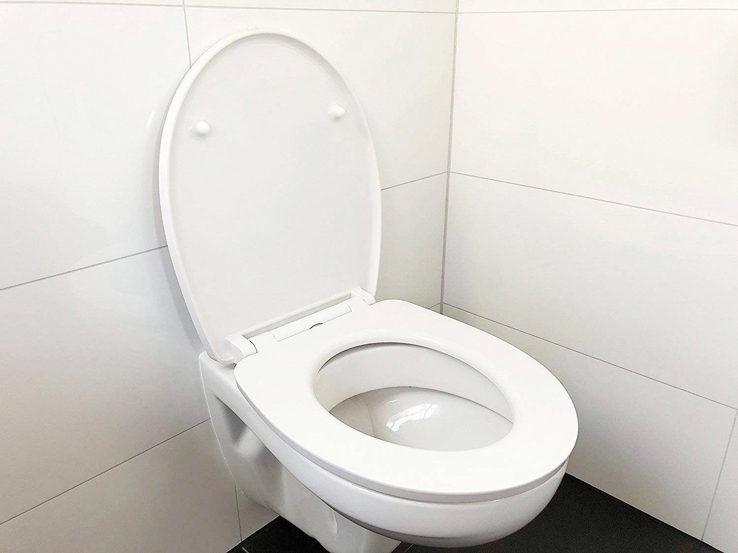 ADOB Toiletzitting Habana Soft-closemechanisme, voor het schoonmaken met één druk op de knop afneembaar