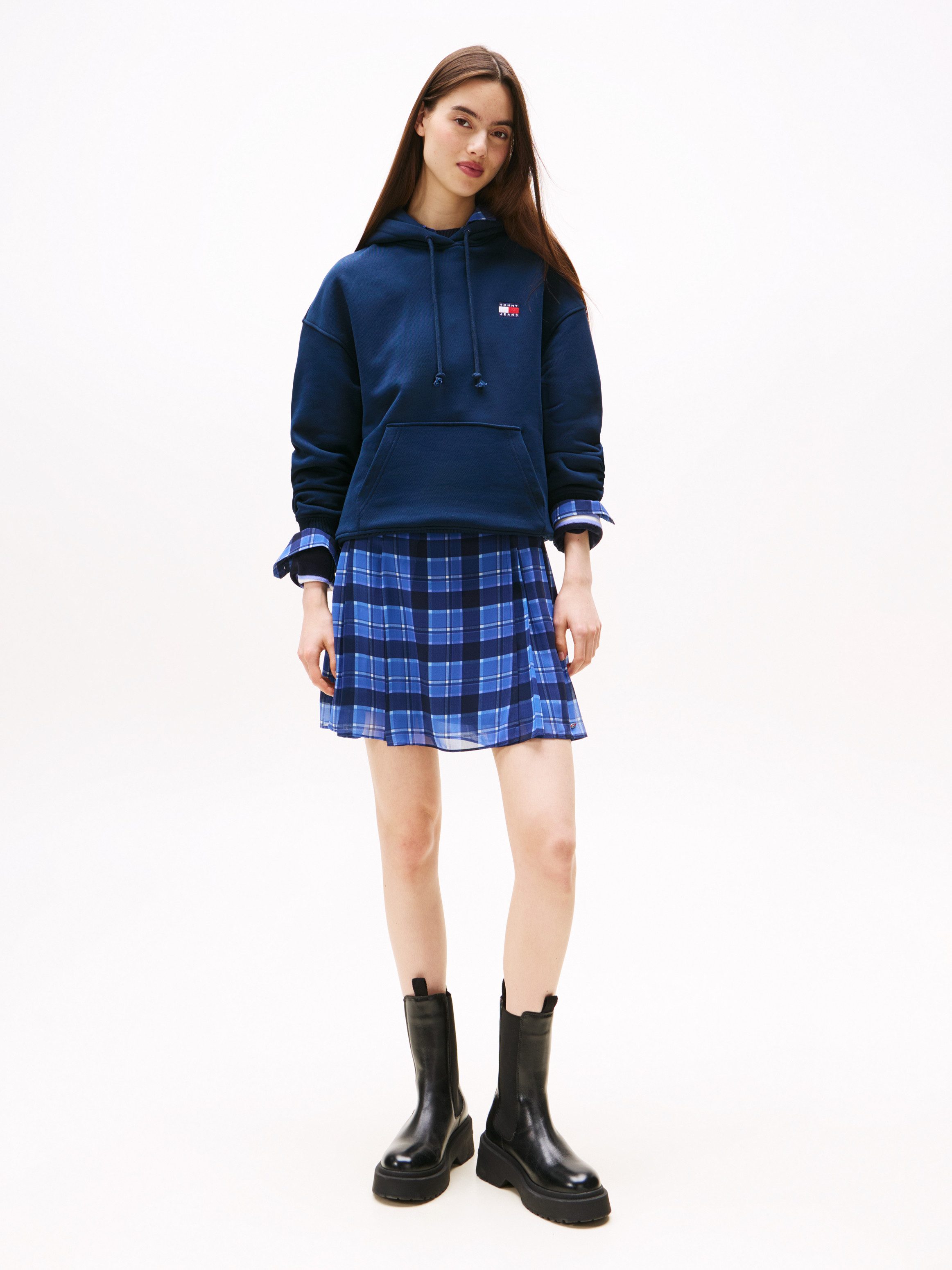 TOMMY JEANS Hoodie TJW BXY BADGE HOODIE EXT