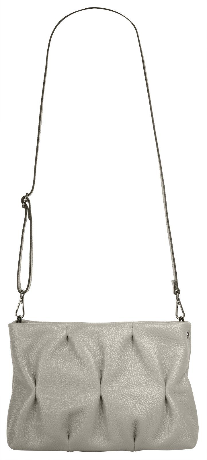 Cluty Schoudertas echt leer, made in italy