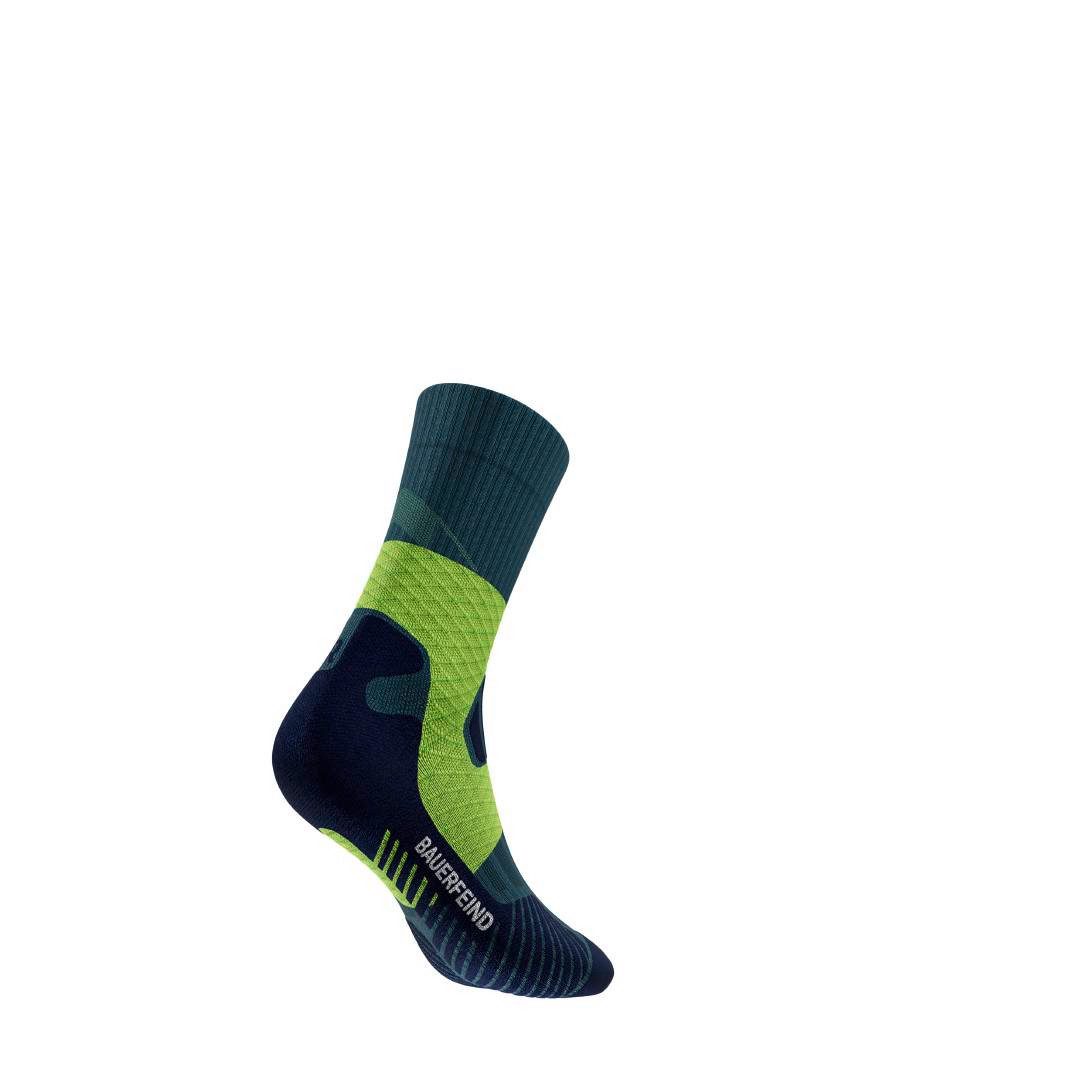 Bauerfeind Compressiekousen Trail Run Mid Cut Socks Women
