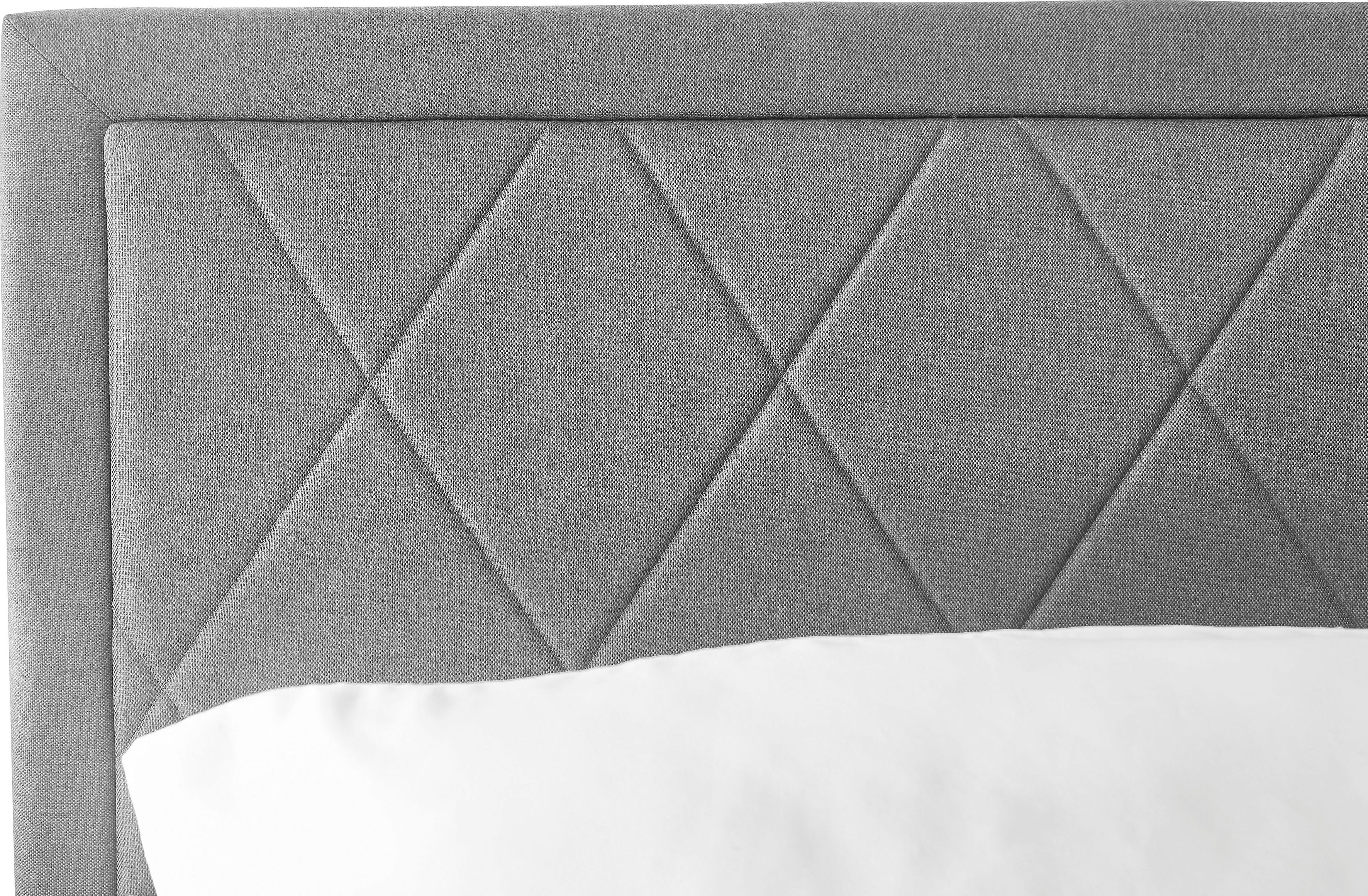 ATLANTIC home collection Boxspring Helen Pocketveringsmatras en topmatras, naar keuze met bedkist
