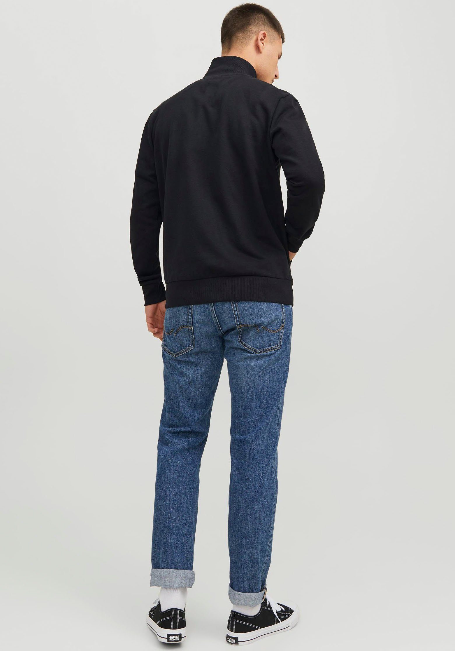Jack & Jones Sweatvest JJ JJANDY SWEAT ZIP HIGH NECK