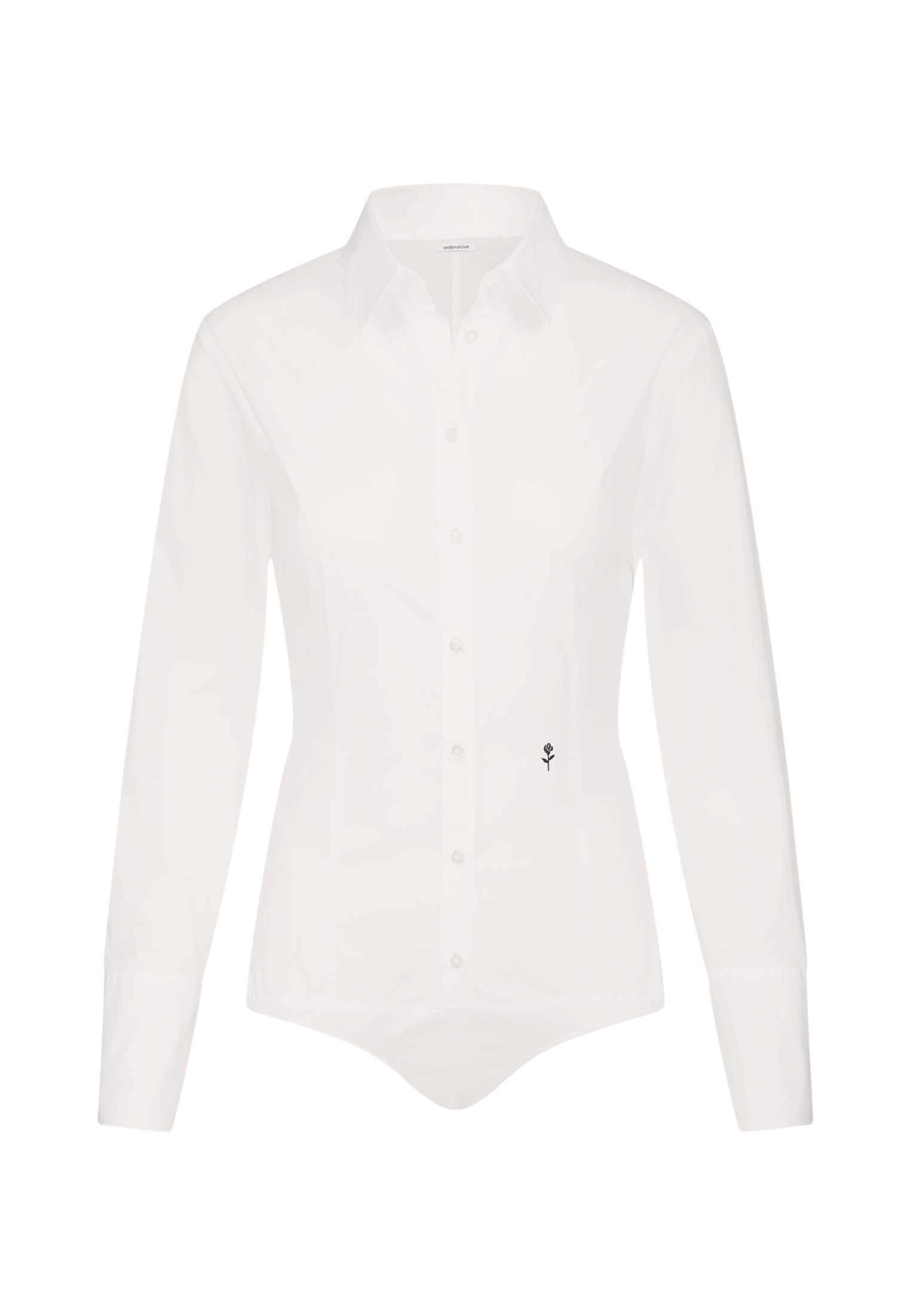 seidensticker Klassieke blouse Zwarte roos