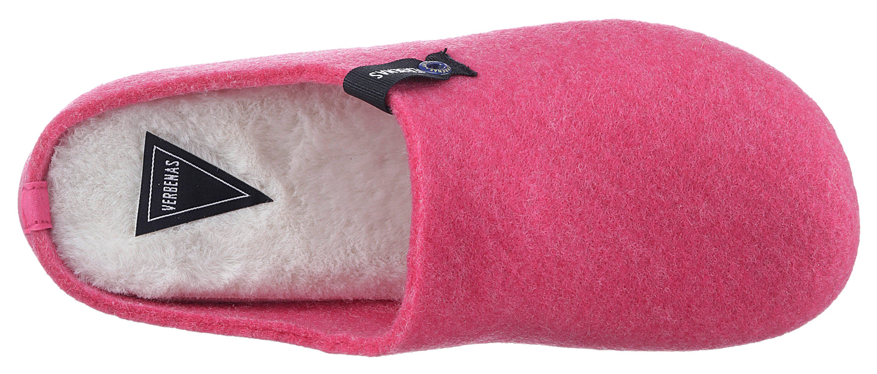 VERBENAS Pantoffels York Fieltro pantoffel, homeslipper, klomp met warme binnenzool