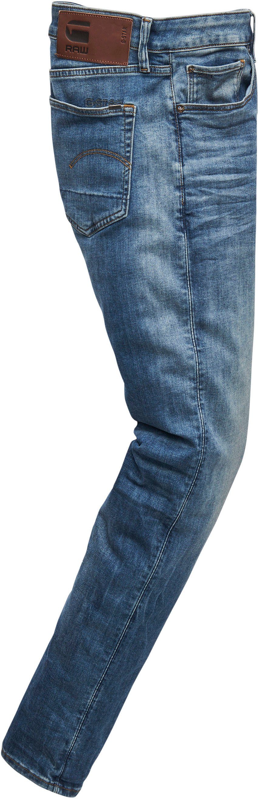 G-Star RAW Slim fit jeans 3301 Slim met mooie wassing en elastaan