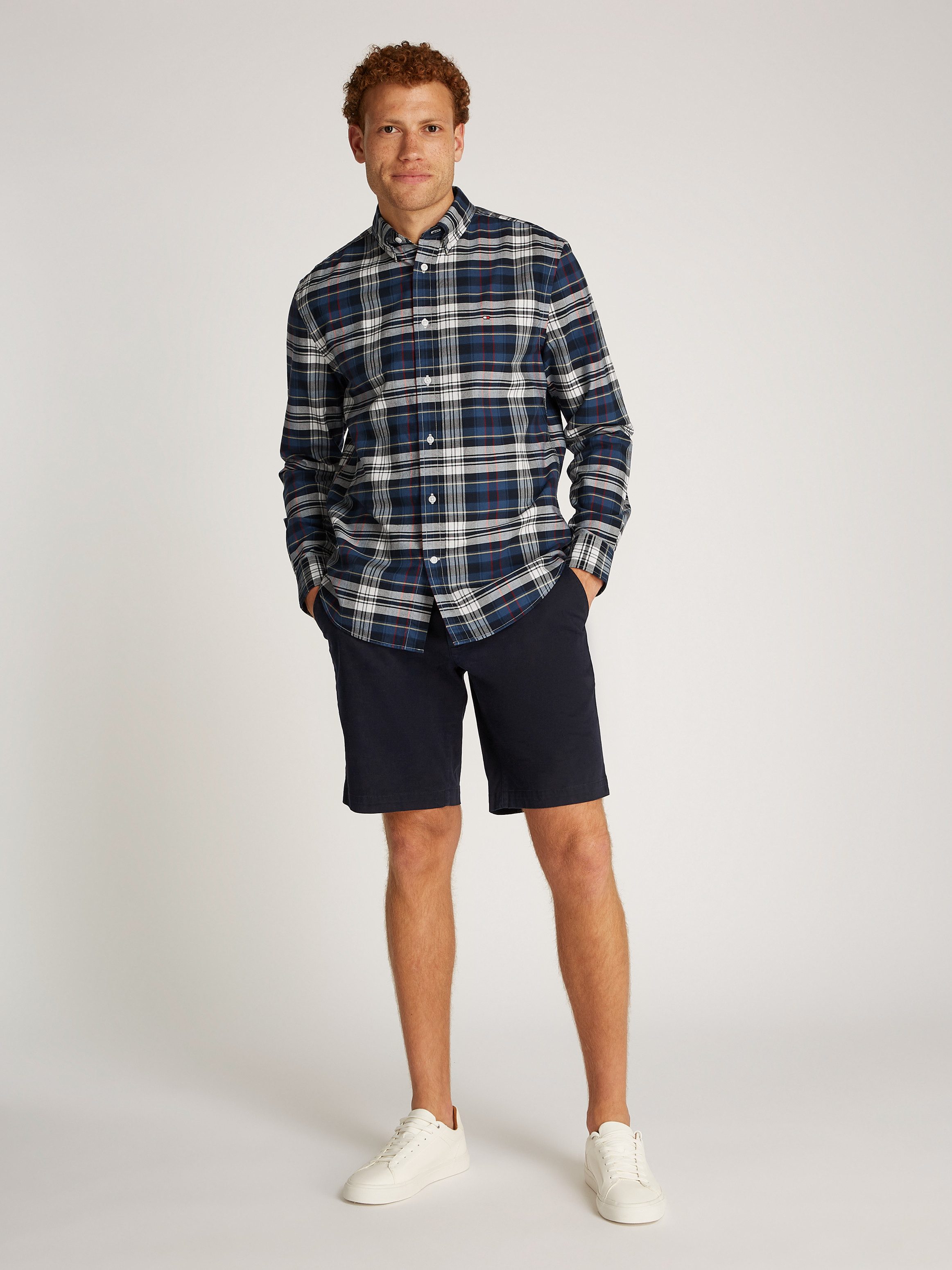 Tommy Hilfiger Geruit overhemd OXFORD HERITAGE PLAID RF SHIRT