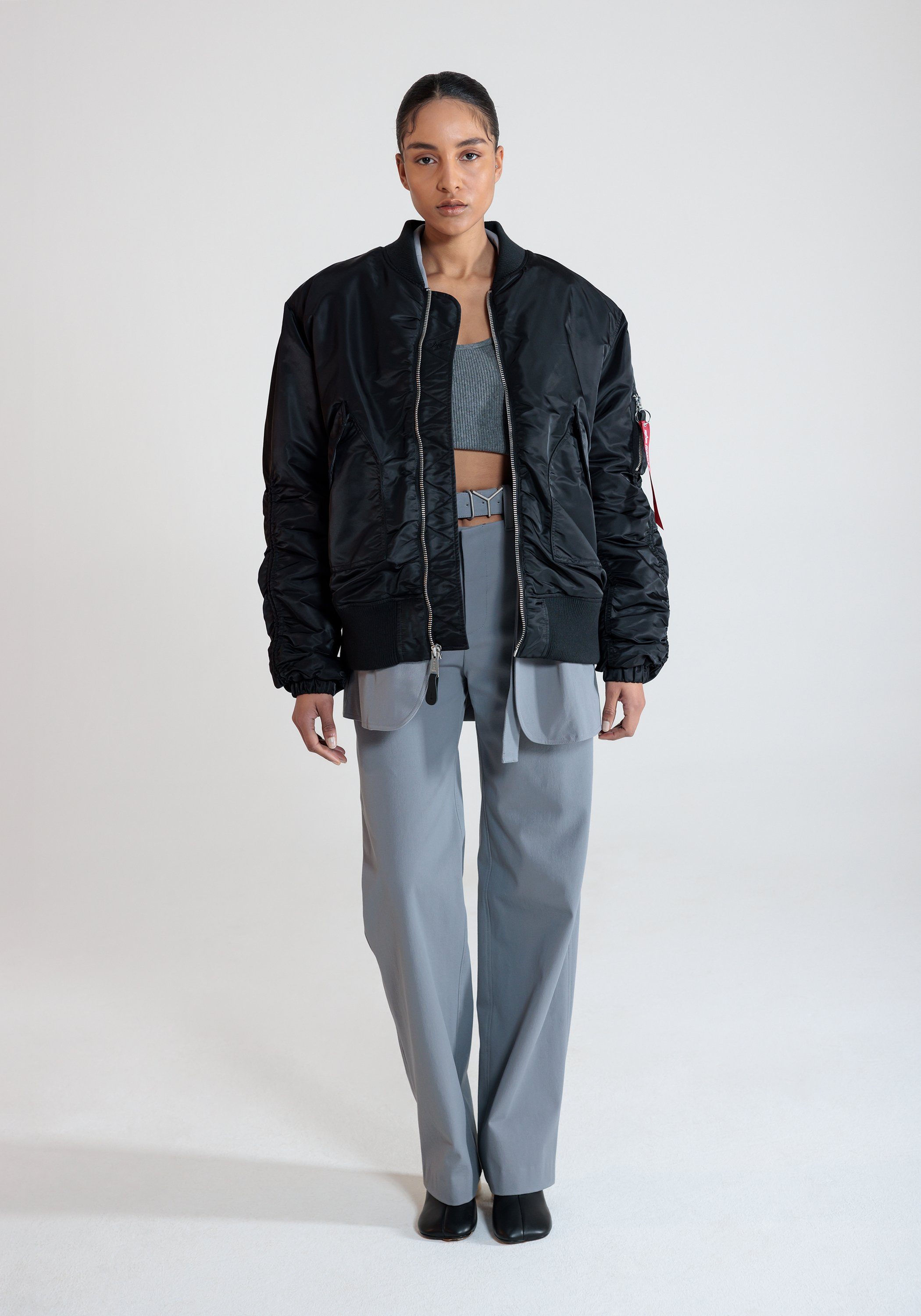 Alpha Industries Bomberjack Alpha Industries Women - Bomber Jackets CWU MA-1 Bomber NC Women dames jassen maat S/M zwart