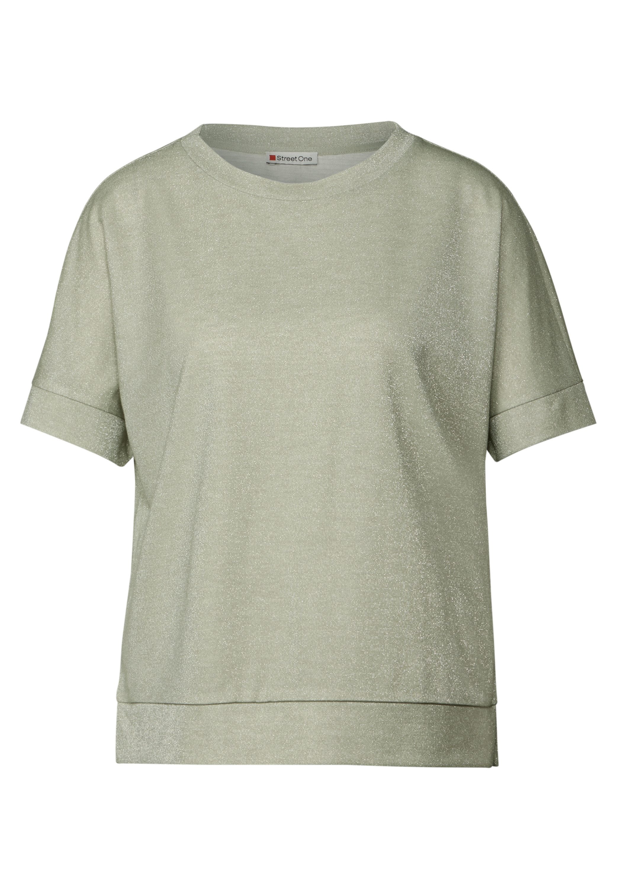 STREET ONE T-shirt met glitterdetails