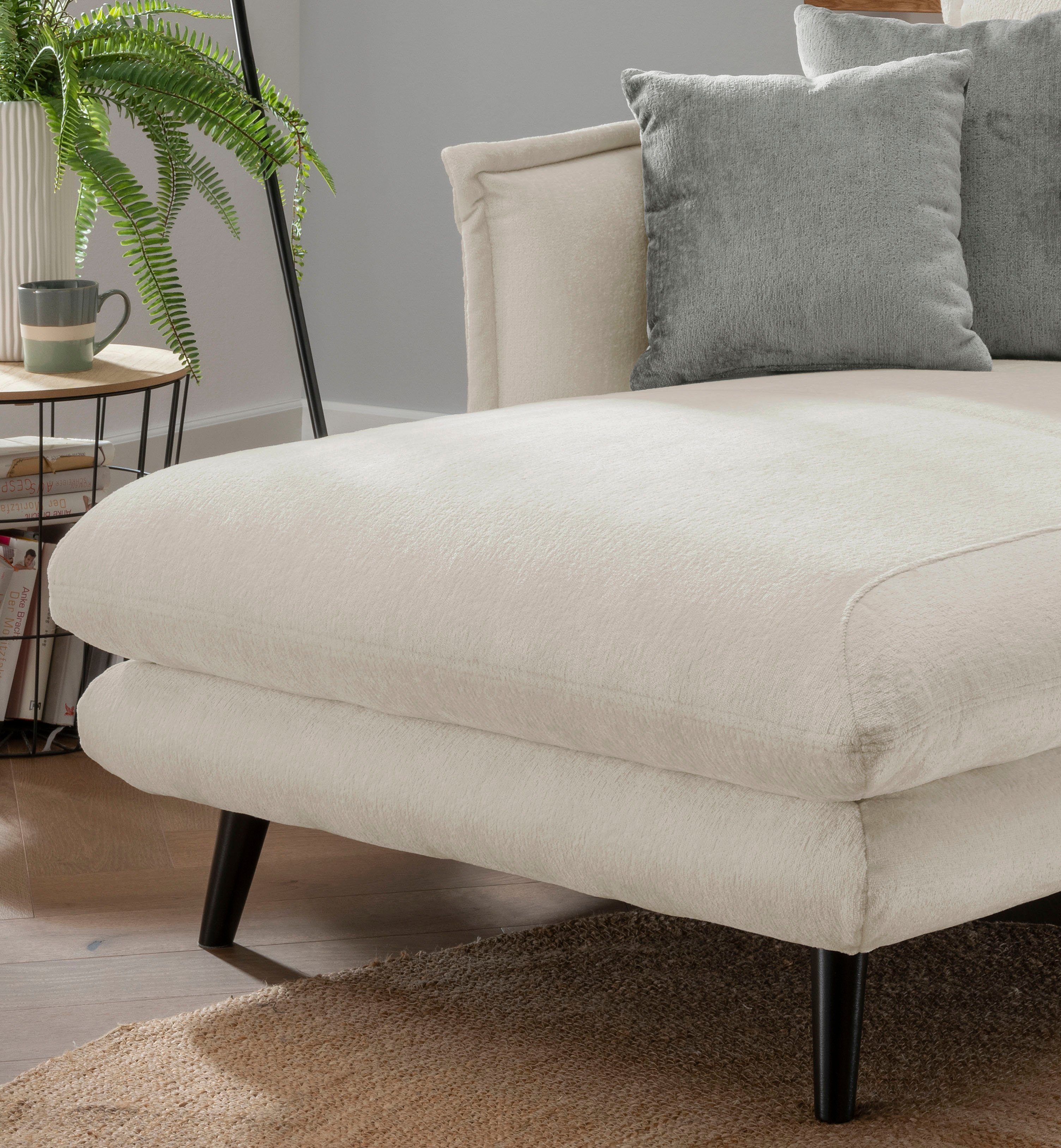INOSIGN Loveseat LAZIO moderne fauteuil met een comfortabele bekleding, 2 stuks decoratieve sierkussens