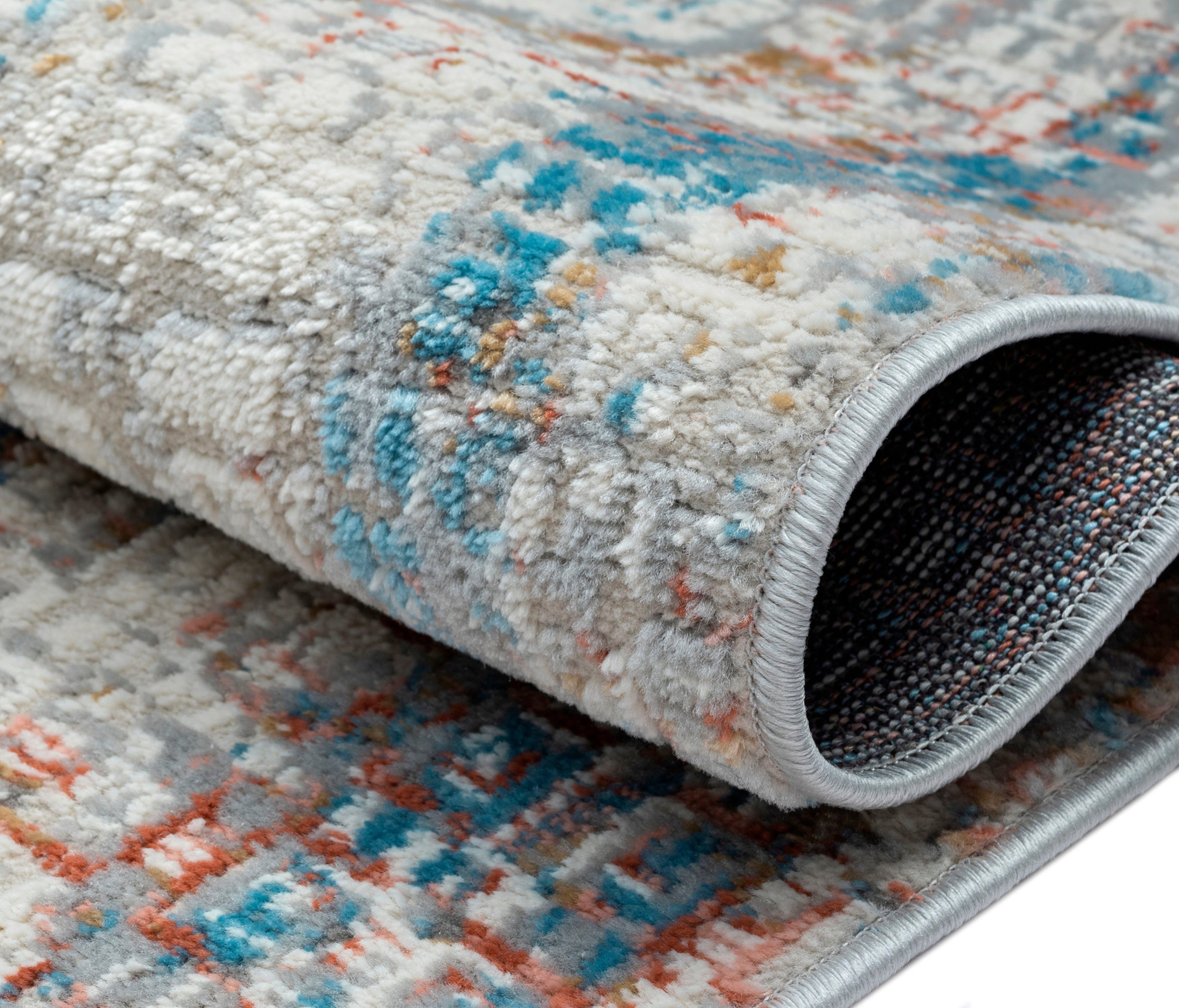 Myflair Möbel & Accessoires Vloerkleed My Look Kortpolig, etno-ontwerp, bijzonder zacht door microvezel