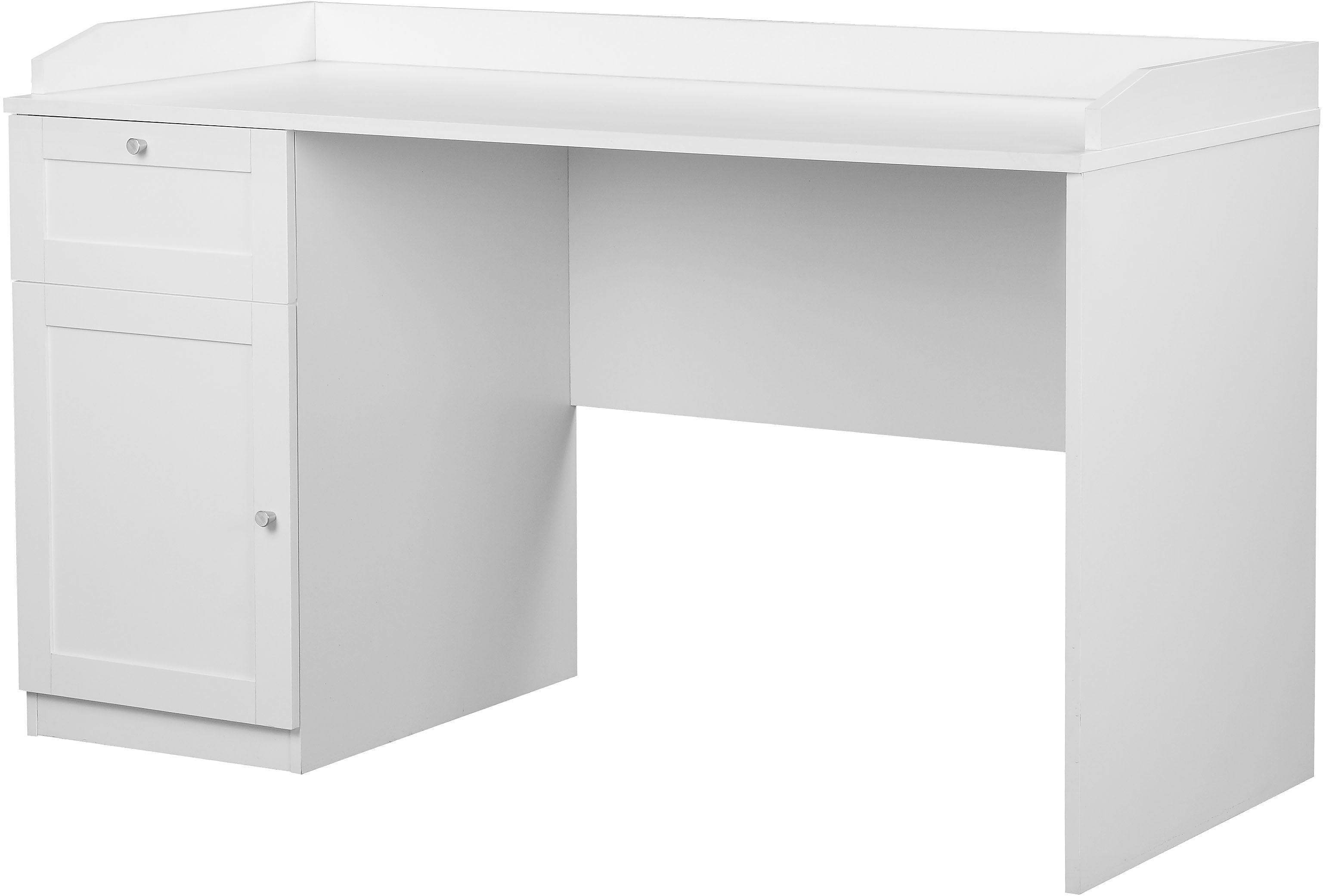 Home affaire Bureau Aalborg in landhuisstijl, met lade, verhoogde tafelrand, breedte 140 cm