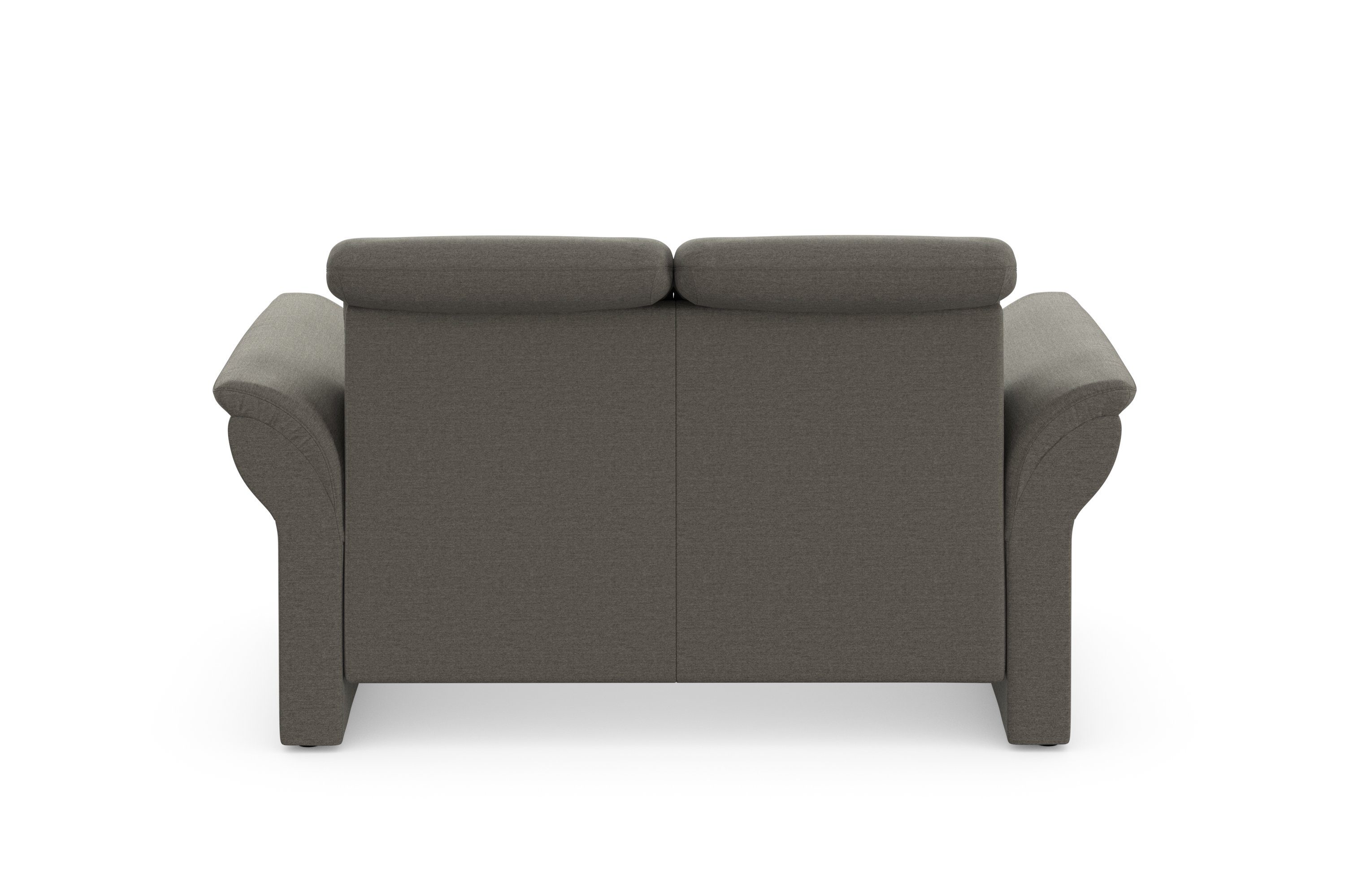 Home affaire 2-zitsbank Dangast Verstelbare hoofdsteun, houten frontlijsten, naar keuze ook in Easy clean bekleding