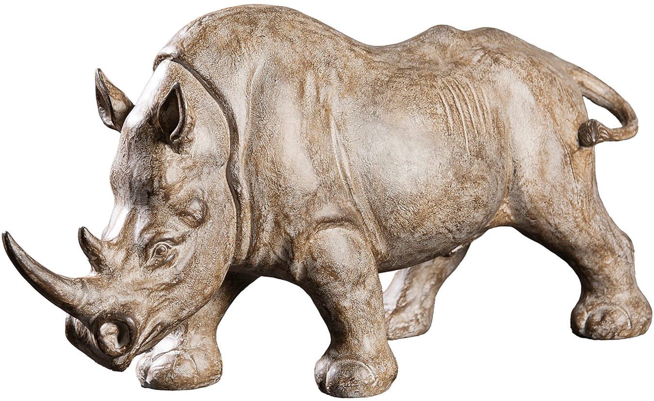 Casablanca by Gilde Dierfiguur Figuur neushoorn (1 stuk)