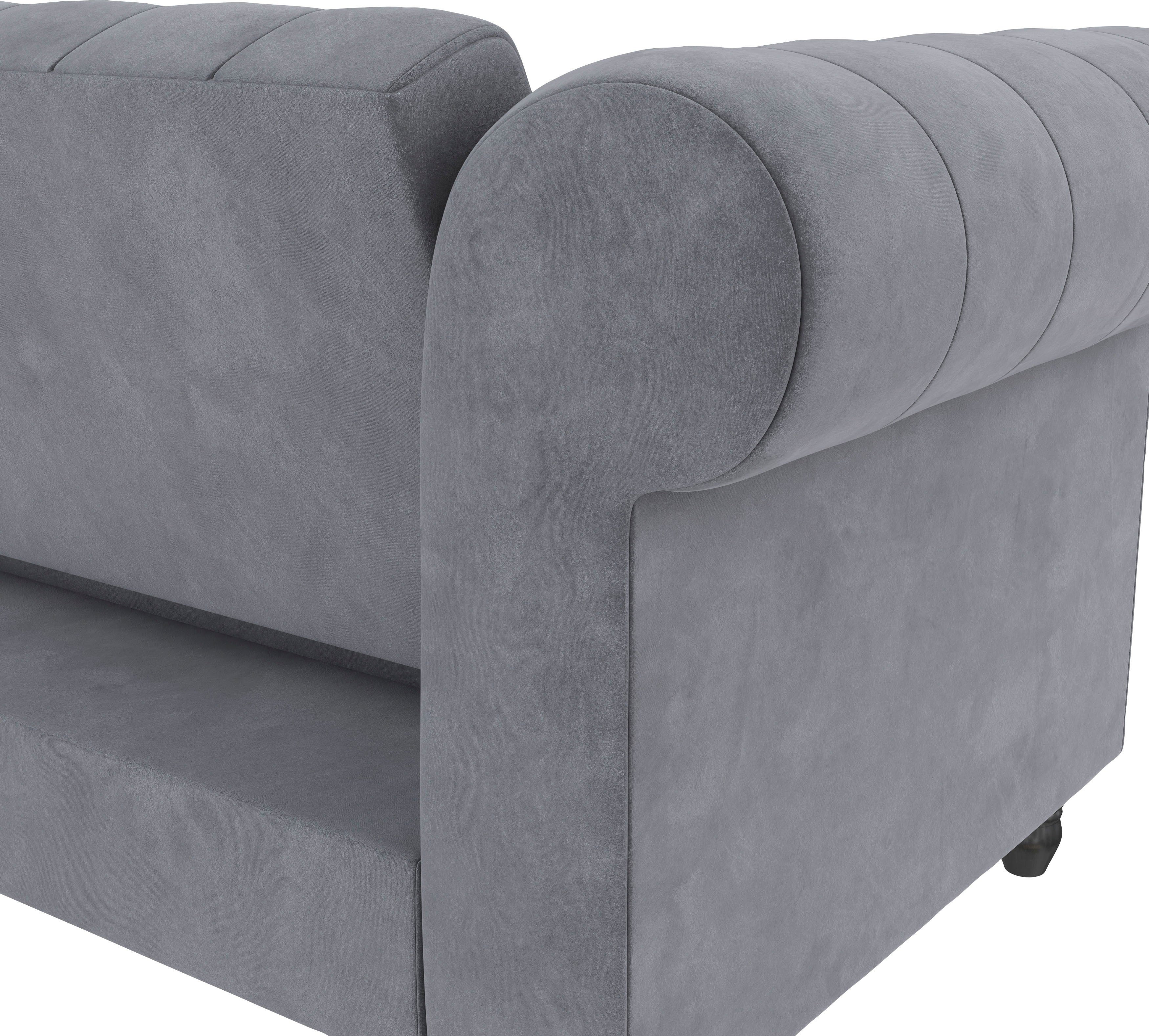 Dorel Home Hoekbank Felix, L-model, 241 cm (ligoppervlak108x195 cm), récamier verwisselbaar,