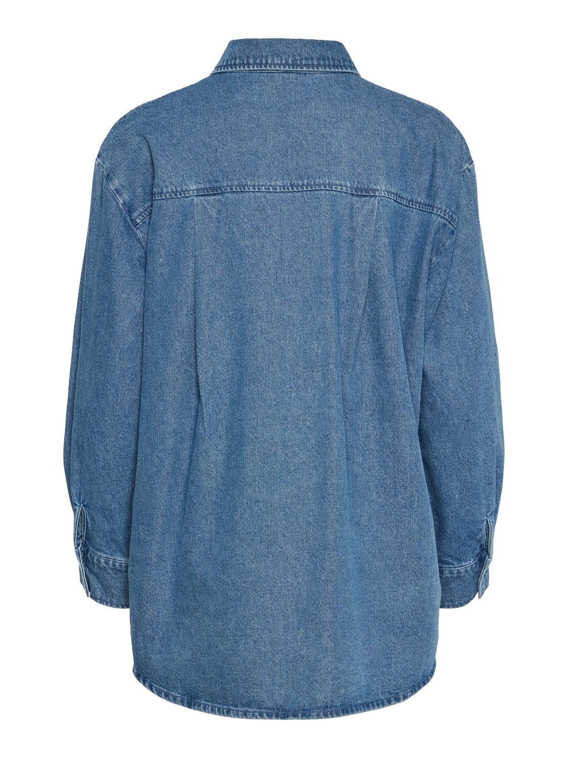 pieces Jeans blouse PCMAISIE LS DENIM SHIRT NOOS BC
