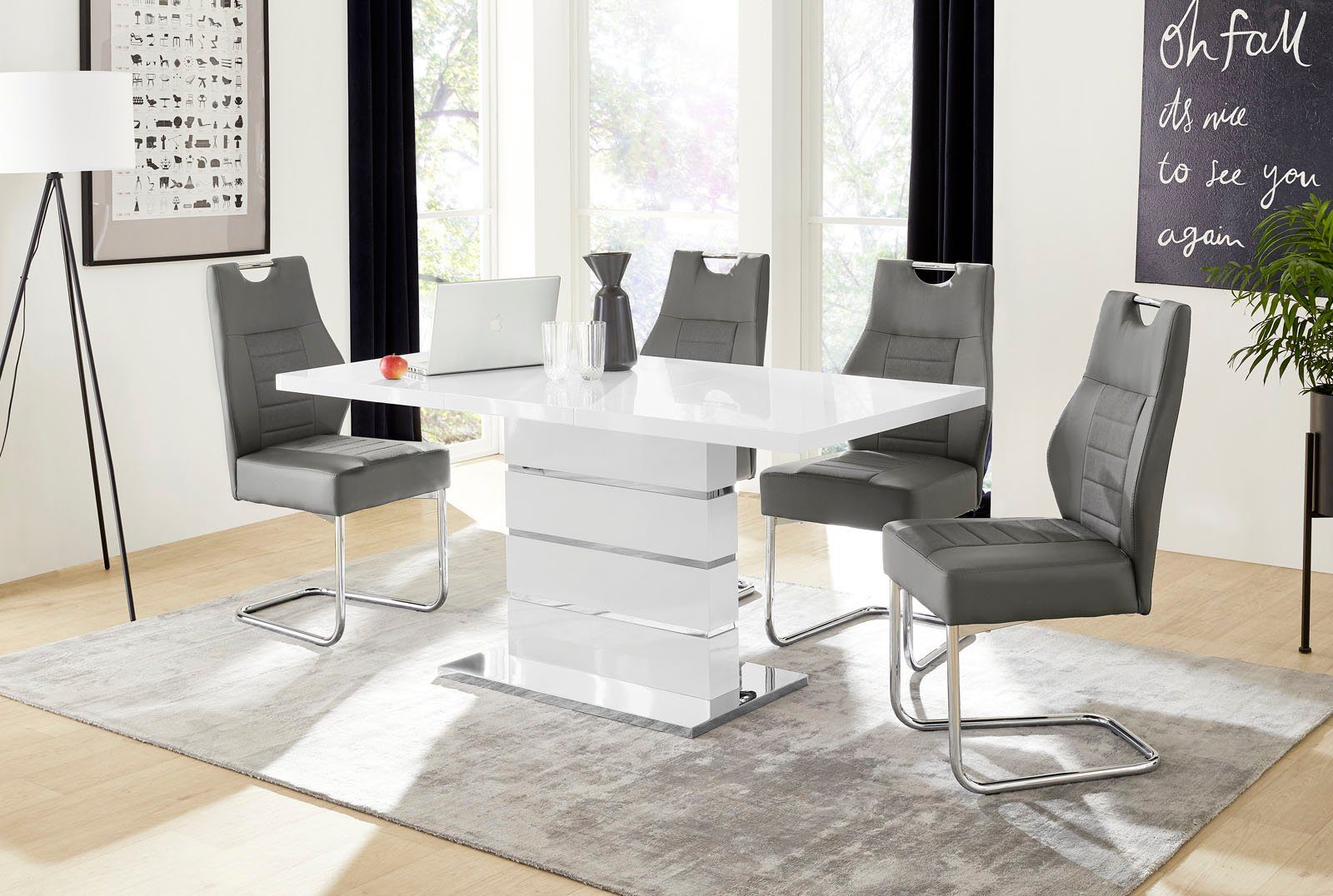 Jockenhöfer Gruppe Eettafel ANTONIA Breedte 120-160 cm