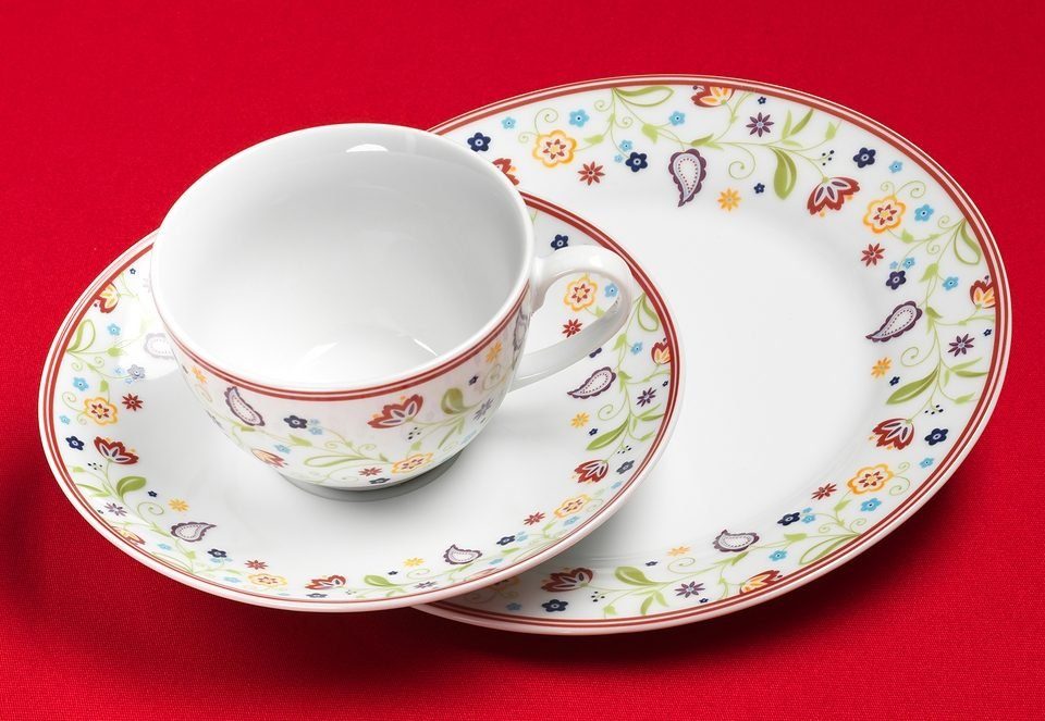 Ritzenhoff & Breker Koffieservies Serviesset, servies 18 delen, voor 6 personen (set, 18-delig)